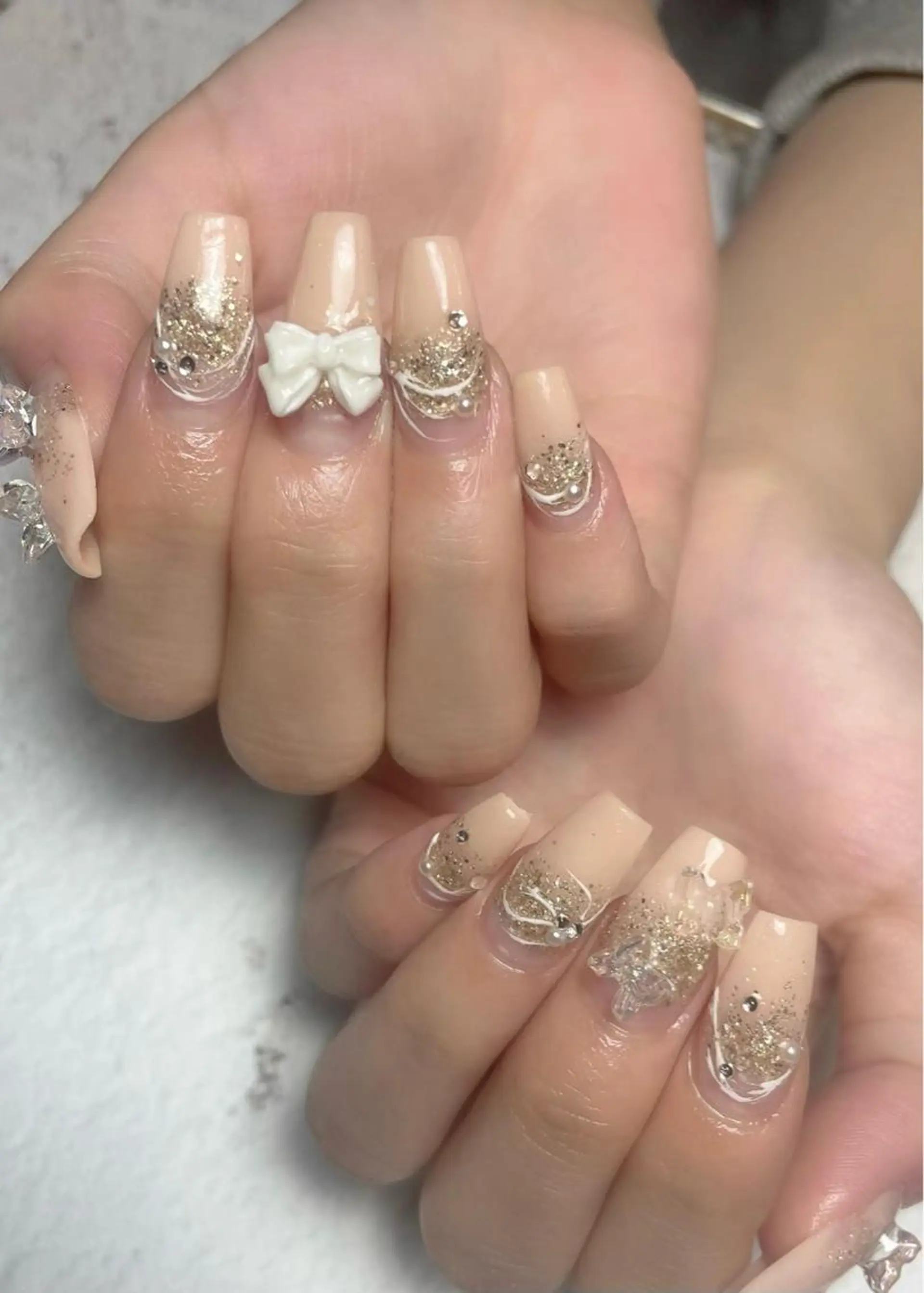 ネイル ハンドネイル Feel ‪‪☺︎‬Yuriaのネイルデザイン