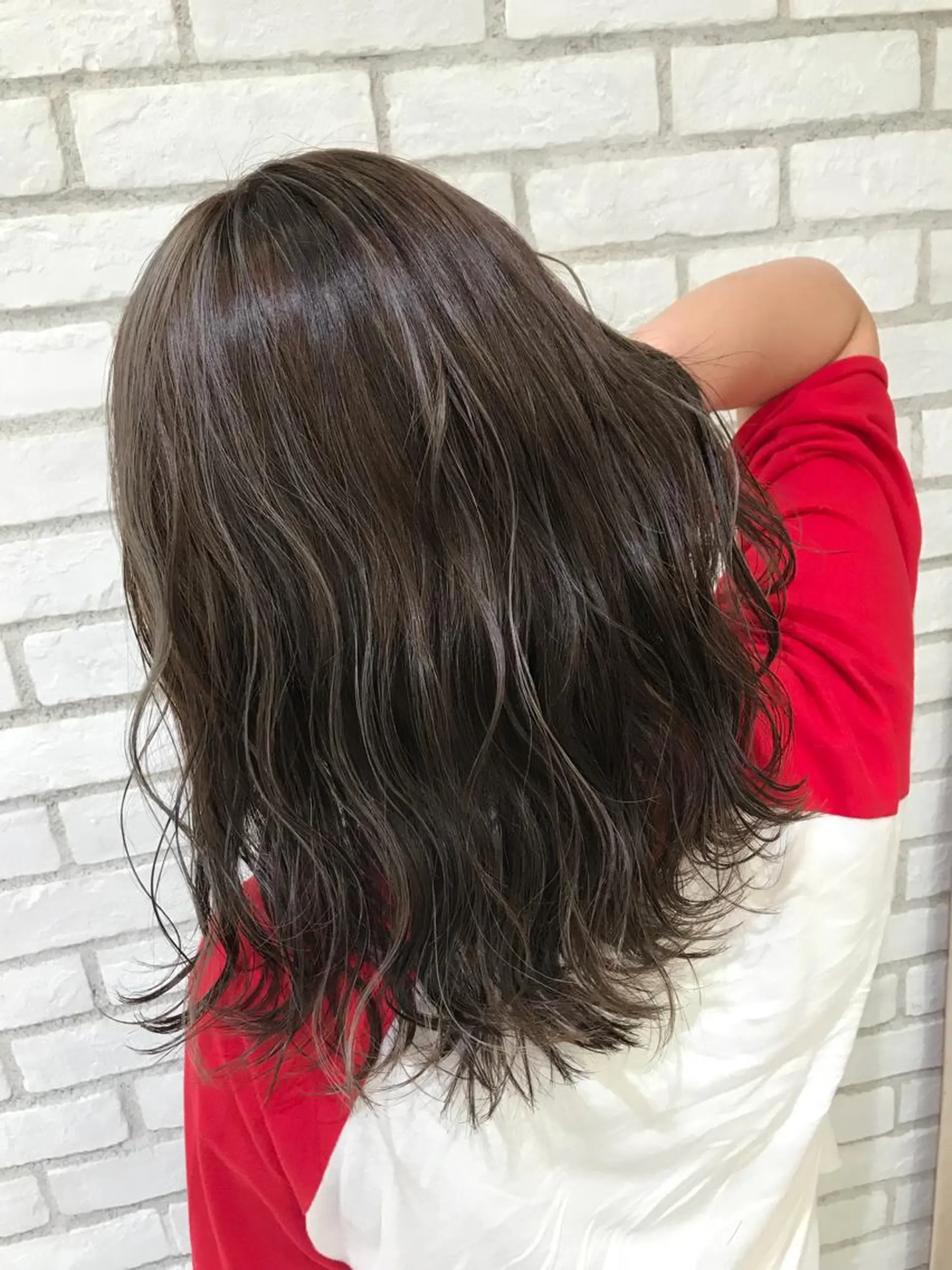 セミロング カラー 上尾/ママ美容師🫧 𝐌𝐞𝐢のヘアスタイル