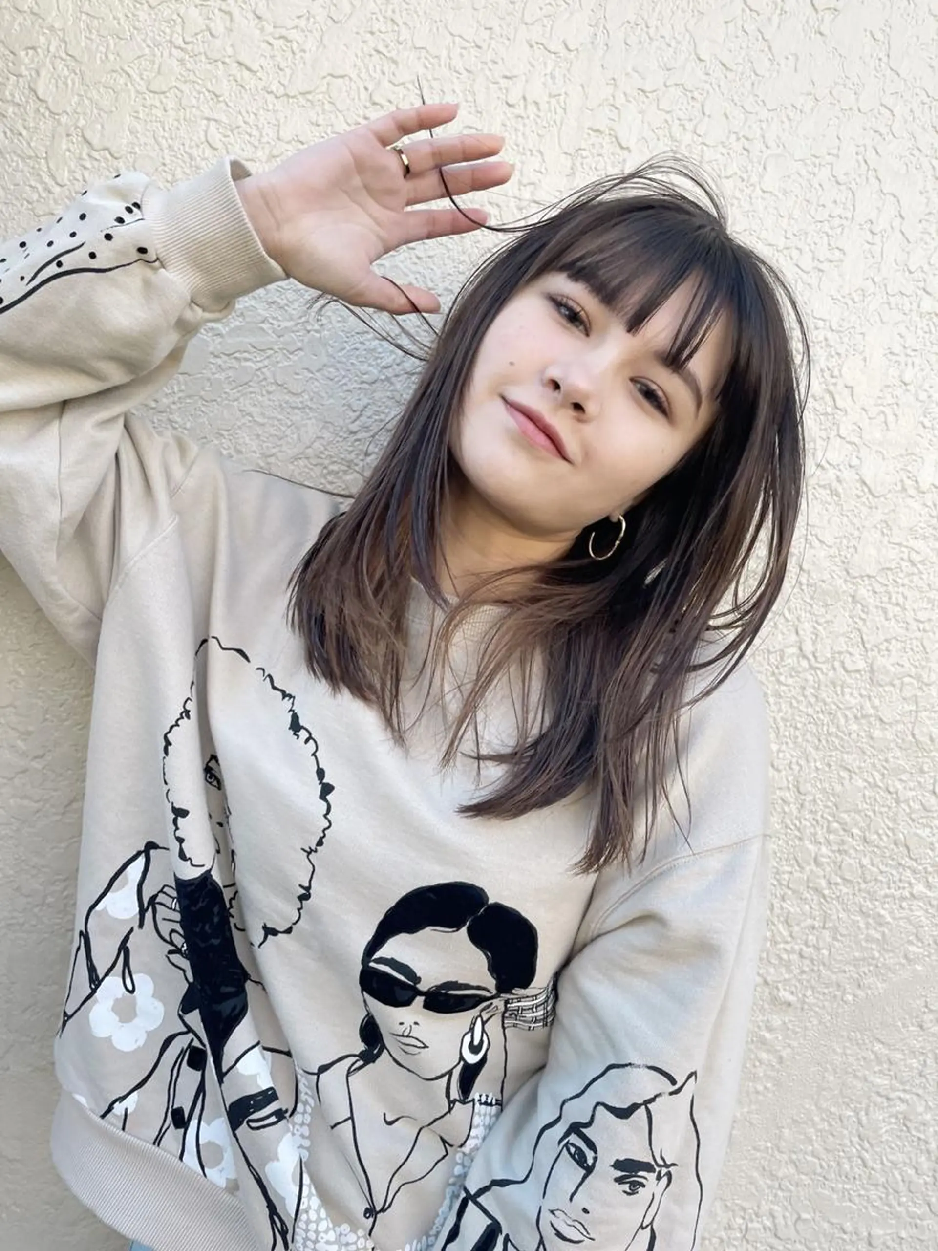 セミロング 🌼U24 ヘアデザインラボのヘアスタイル