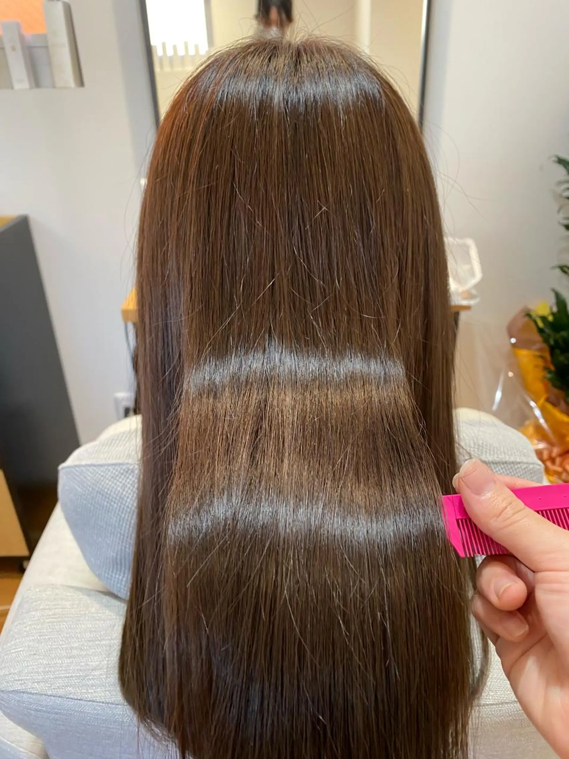 ロング カラー 髪質改善 トリートメント 髪質改善ANEW4F ながしまのヘアスタイル