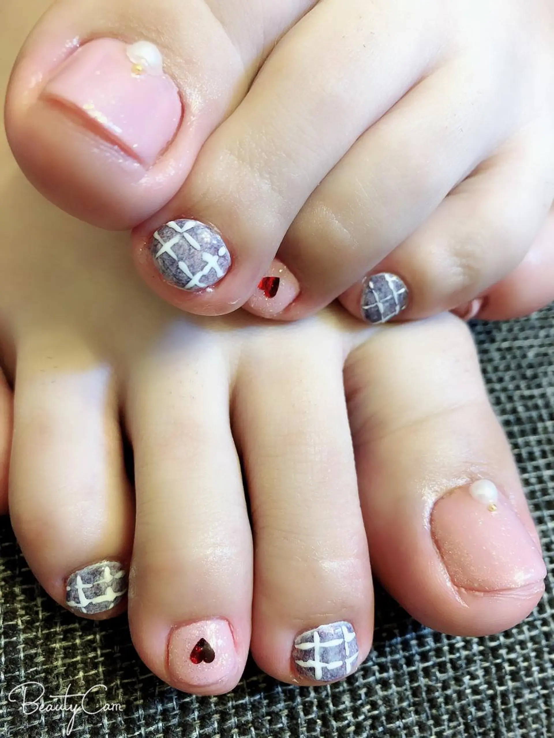 ネイル フットネイル Petite Cannelleのネイルデザイン