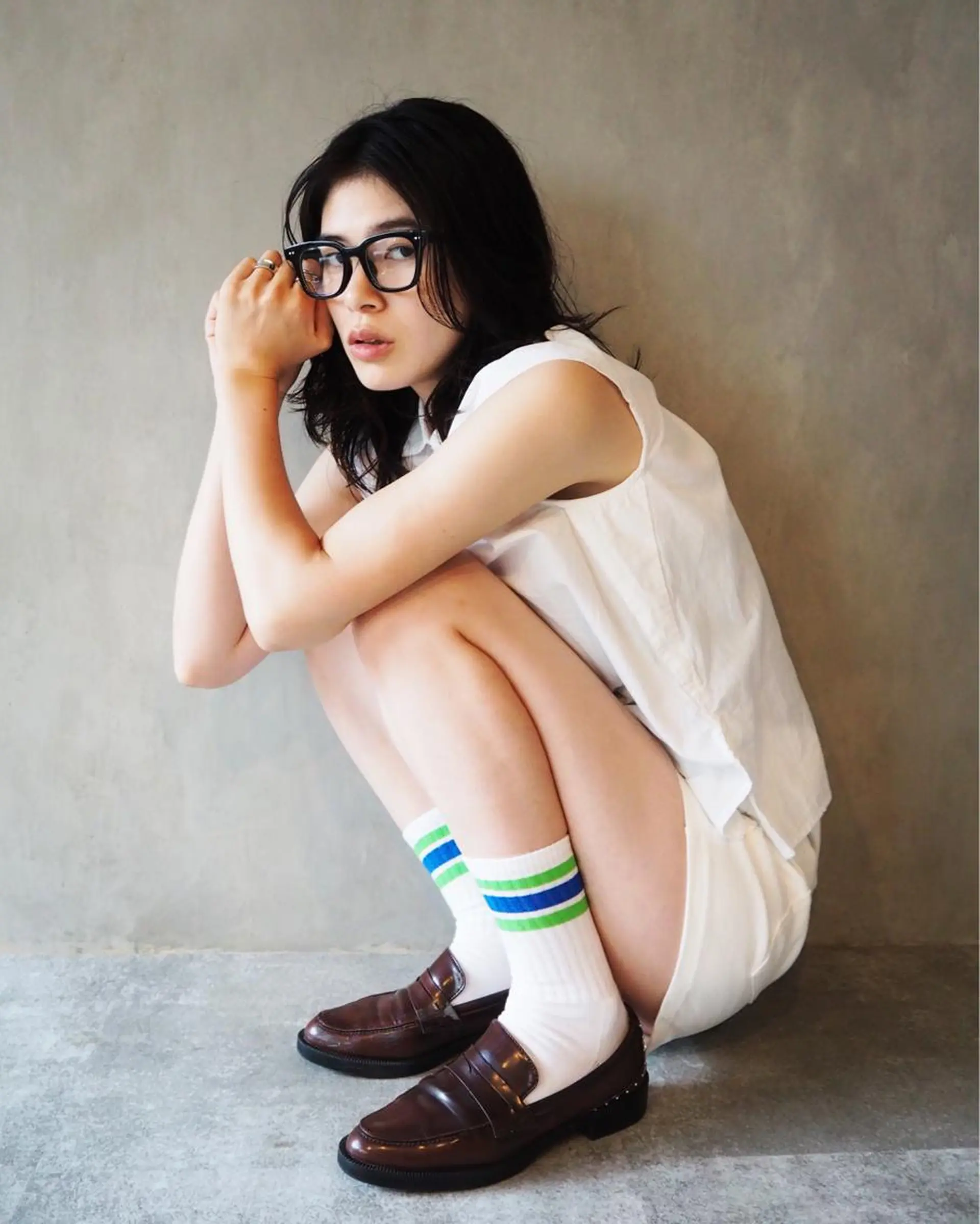 ミディアム パーマ fuchigami suzunoのヘアスタイル