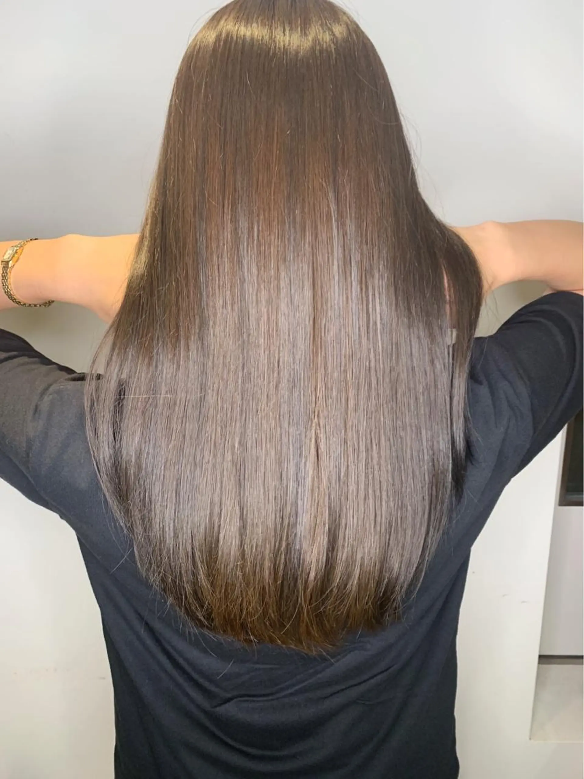 ロング トリートメント 酸熱トリートメント エクステ KAZUMAのヘアスタイル