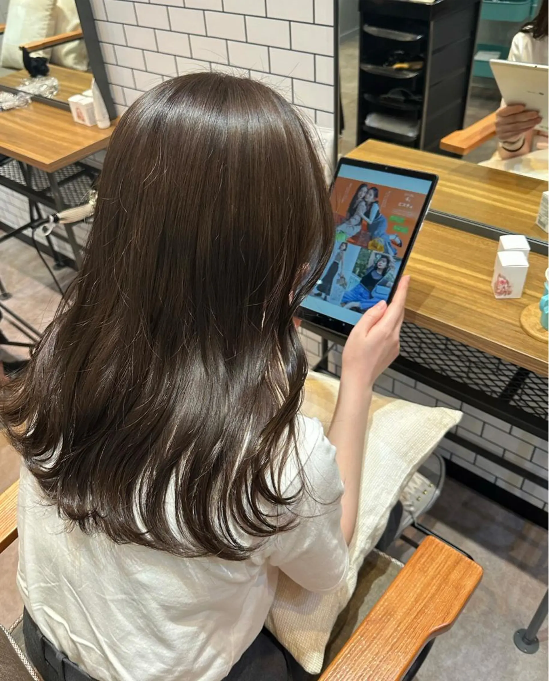 ロング カラー Sara newi 🎀透明感🎀のヘアスタイル