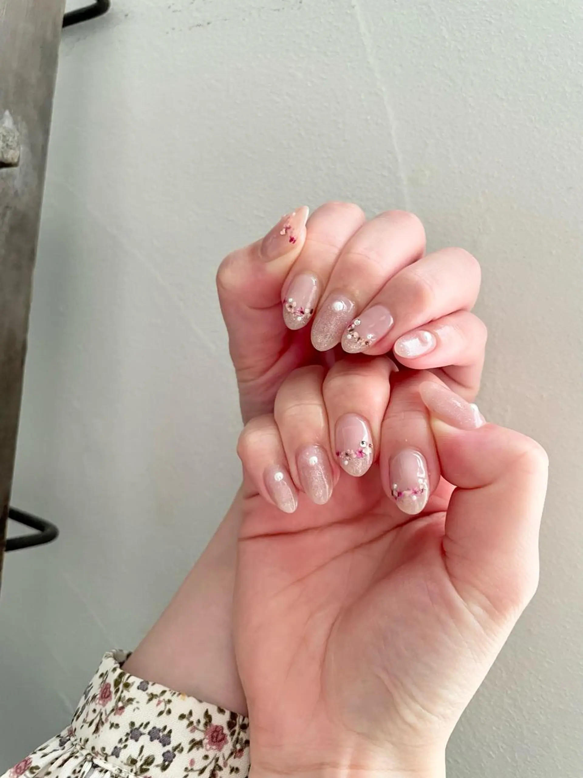 ネイル フラワーネイル フットネイル フレンチネイル ジェルネイル 韓国ネイル ハンドネイル 甲府市徳行 🧸prunelleのネイルデザイン
