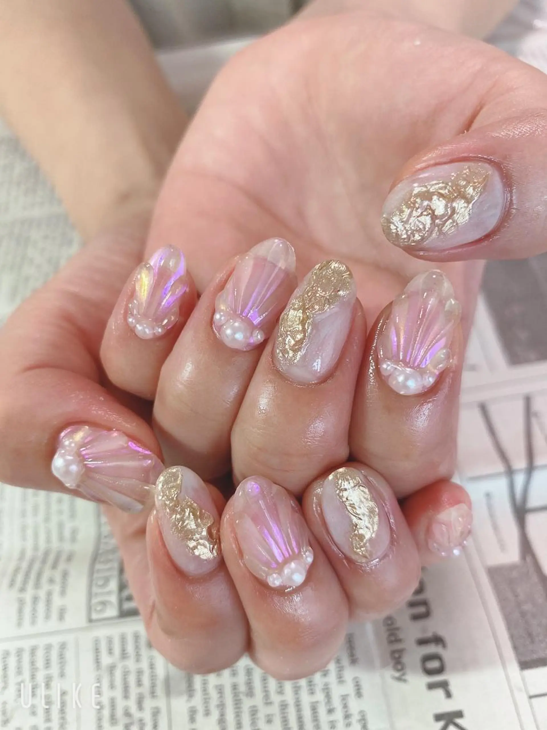 ネイル ハンドネイル ハンドケア 森山 舞のネイルデザイン