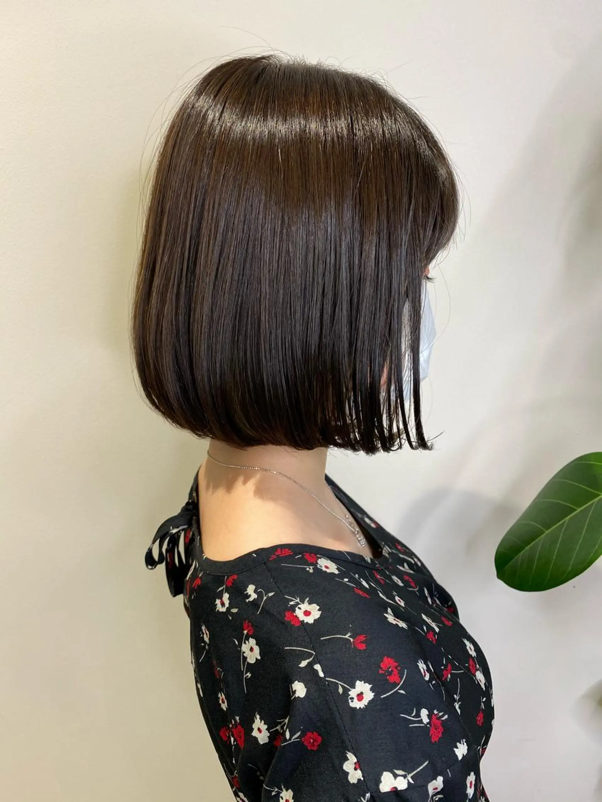 ショート レイヤー/韓国/ボブ 縮毛矯正/畠中ケントのヘアスタイル