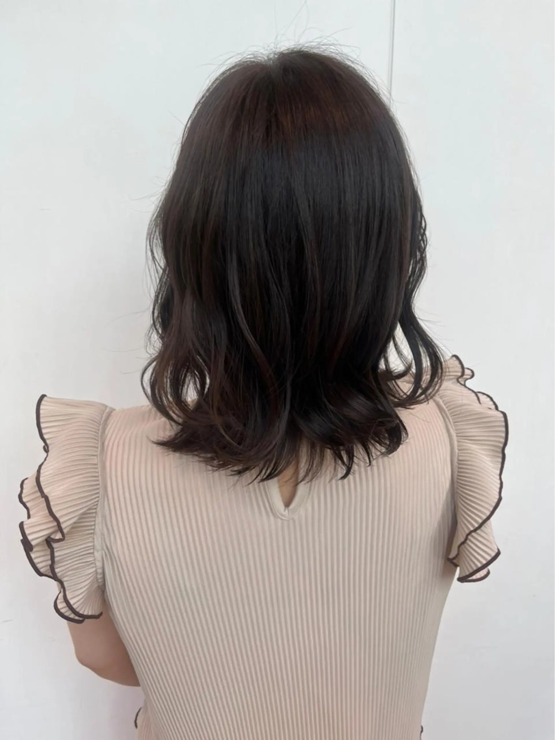 ミディアム カラー stair:case 武蔵小杉所属・パーマモデル募集中 🧡‬‪田中颯士のヘアスタイル