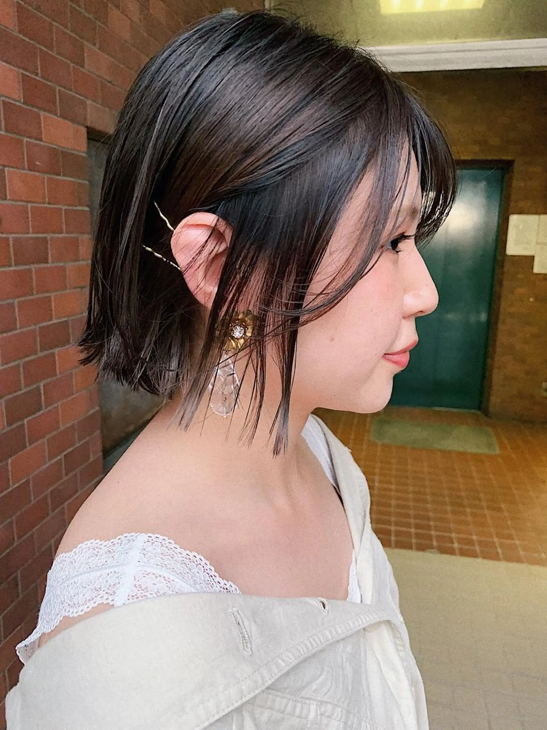 ショート 丹羽大喜 縮毛矯正/美髪矯正のヘアスタイル