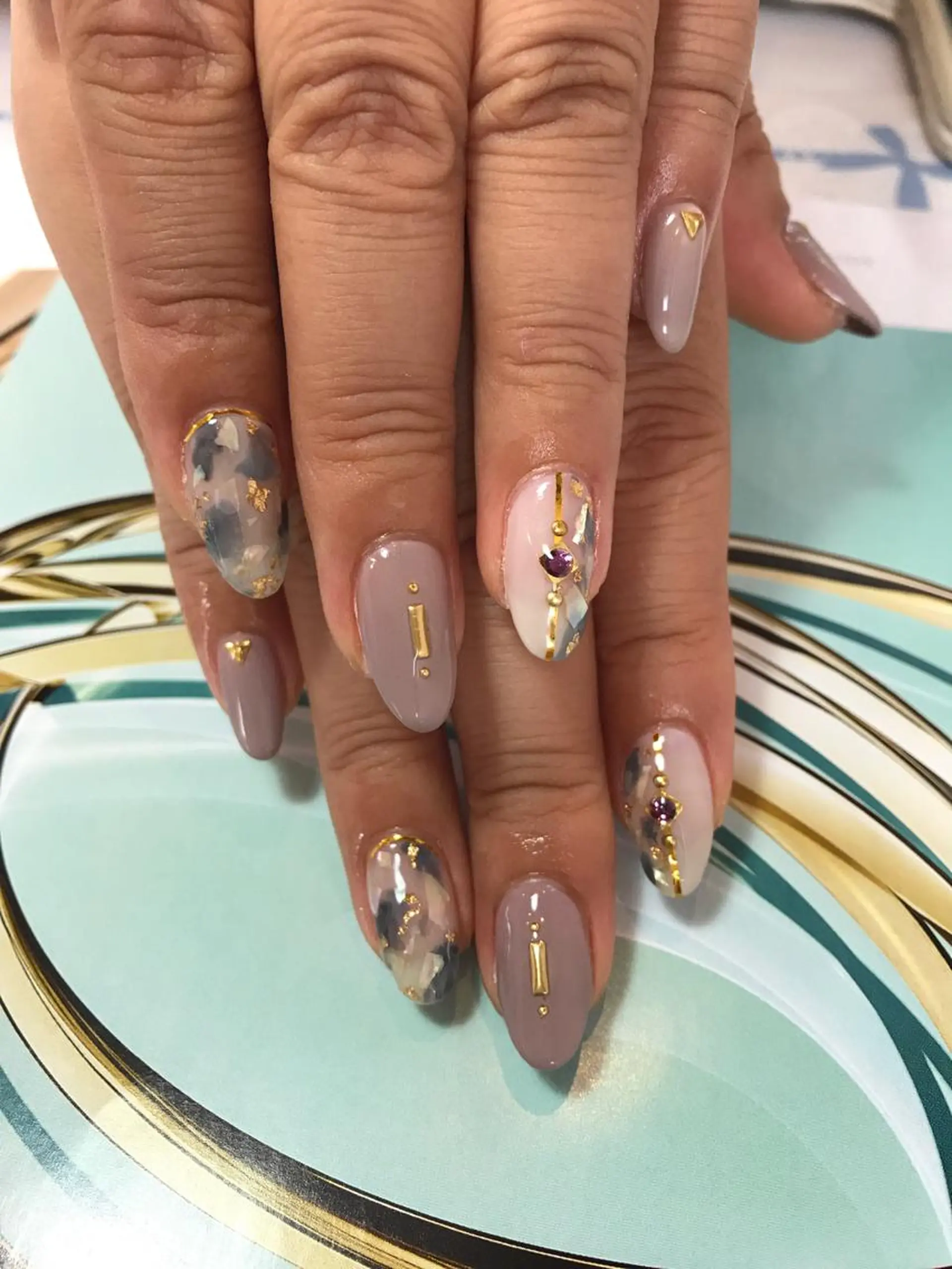 ネイル アートネイル 持ち込み ハンドネイル nail salon Neigeのネイルデザイン