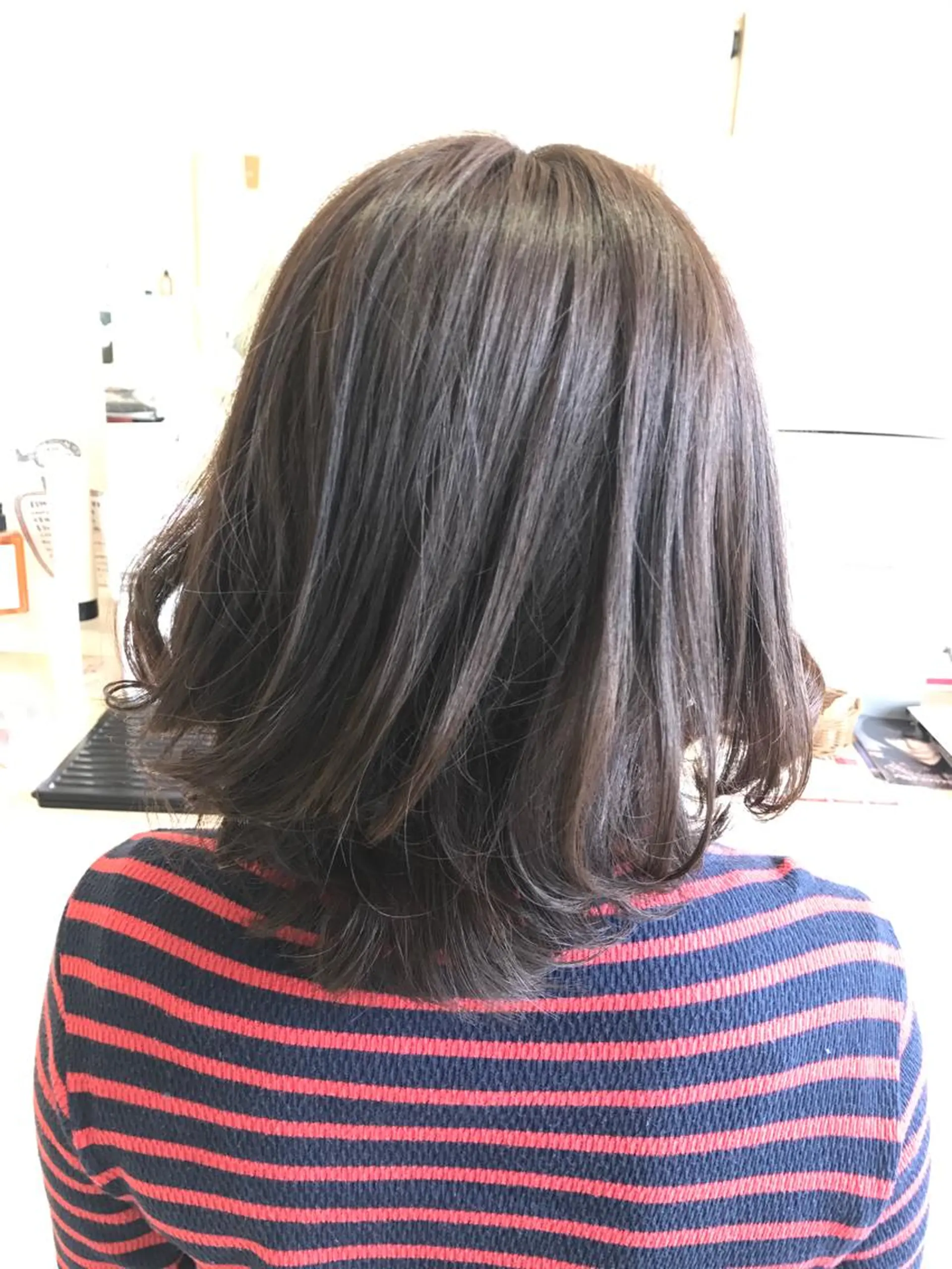 ミディアム カラー イルミナカラー La fith hair leaf所属・syuyama shinichiのヘアスタイル