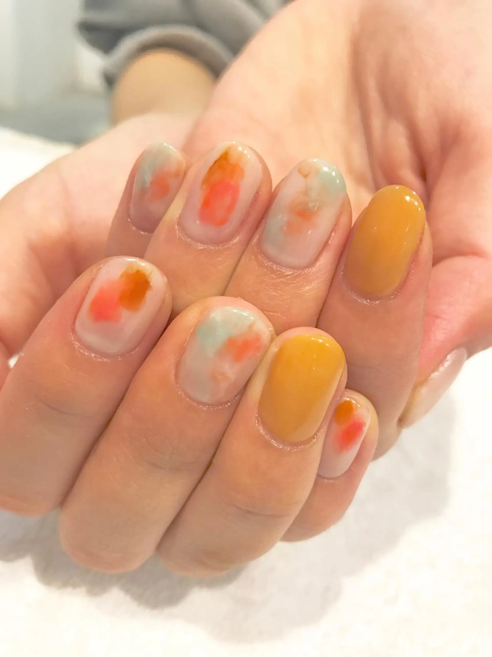 ネイル ニュアンスネイル NARUMI HYODOのネイルデザイン