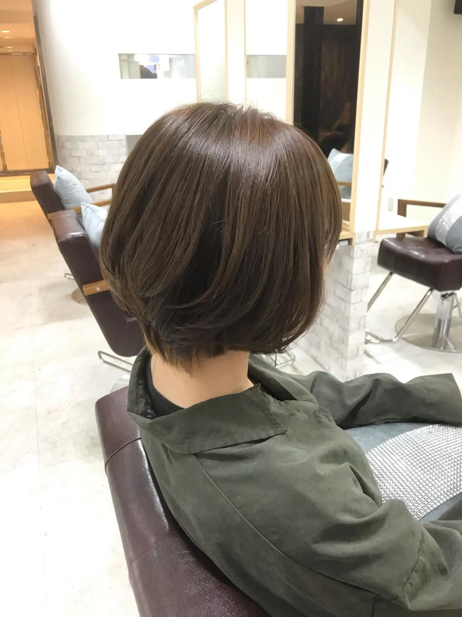 ショート カラー ショートヘア カット ヘッドスパ マンツーマン/透明感 foi hairのヘアスタイル