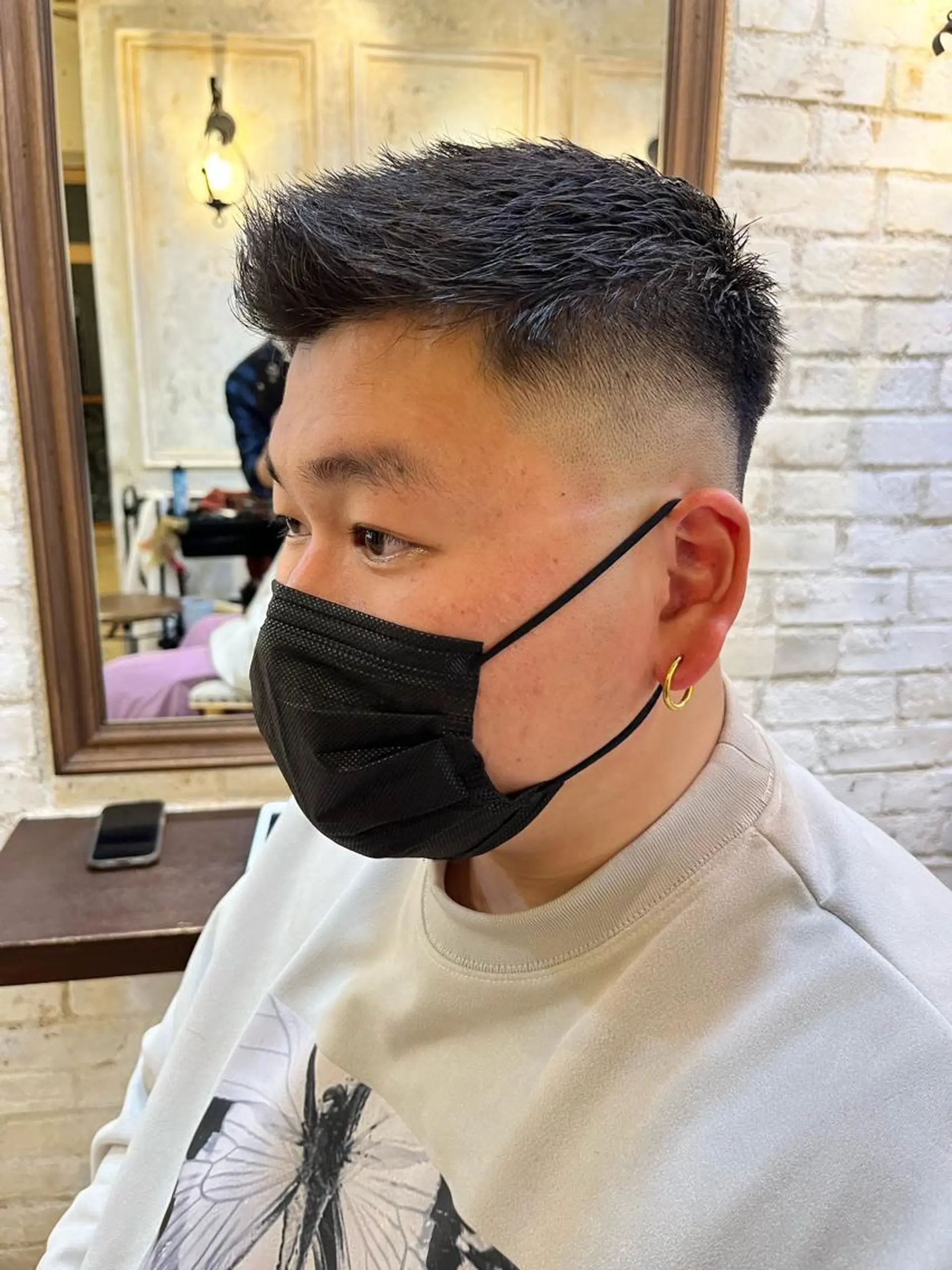 メンズ セン北徒歩５分 キシタクのヘアスタイル