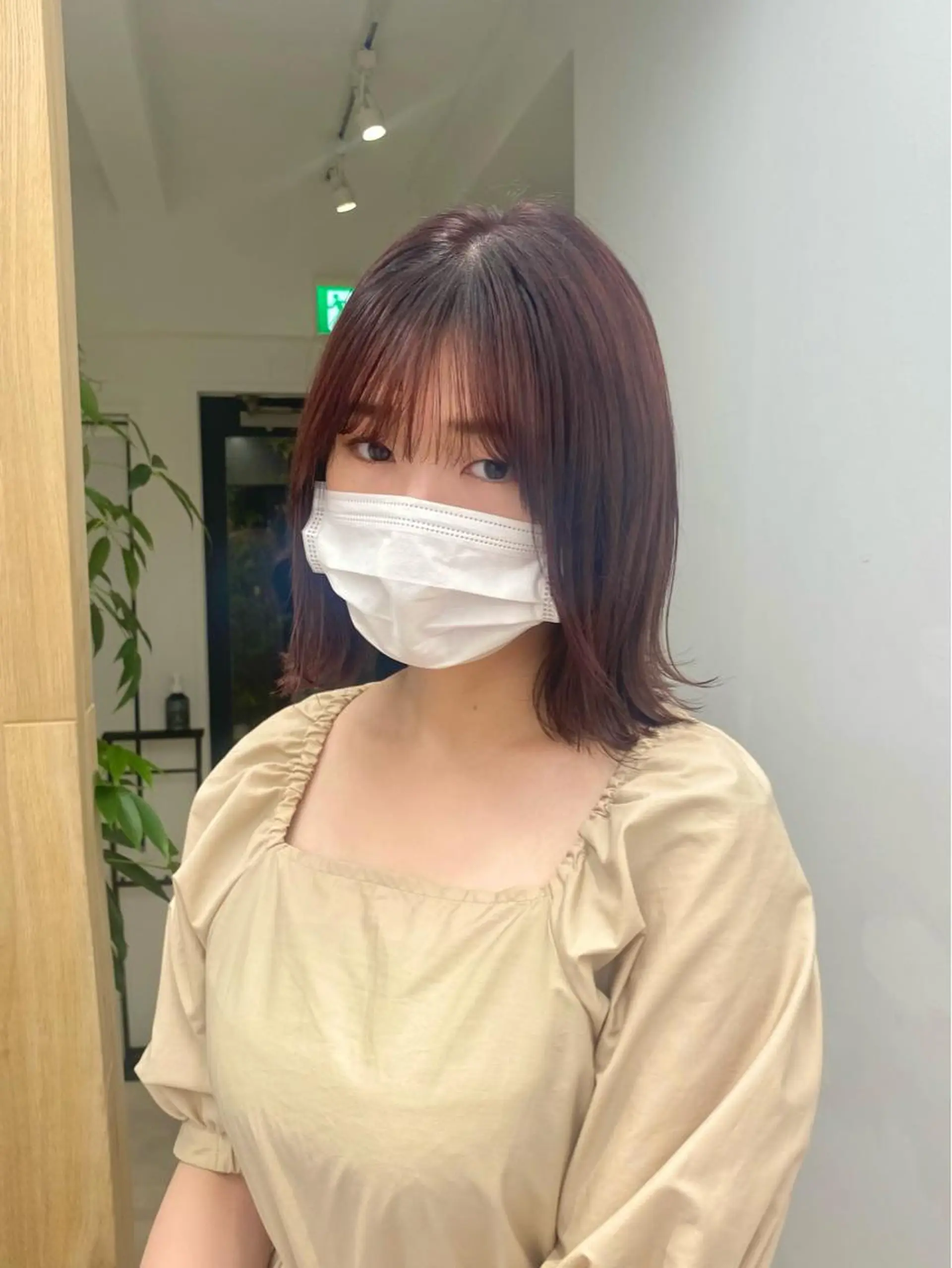 ミディアム カラー noa/ 渋谷のヘアスタイル