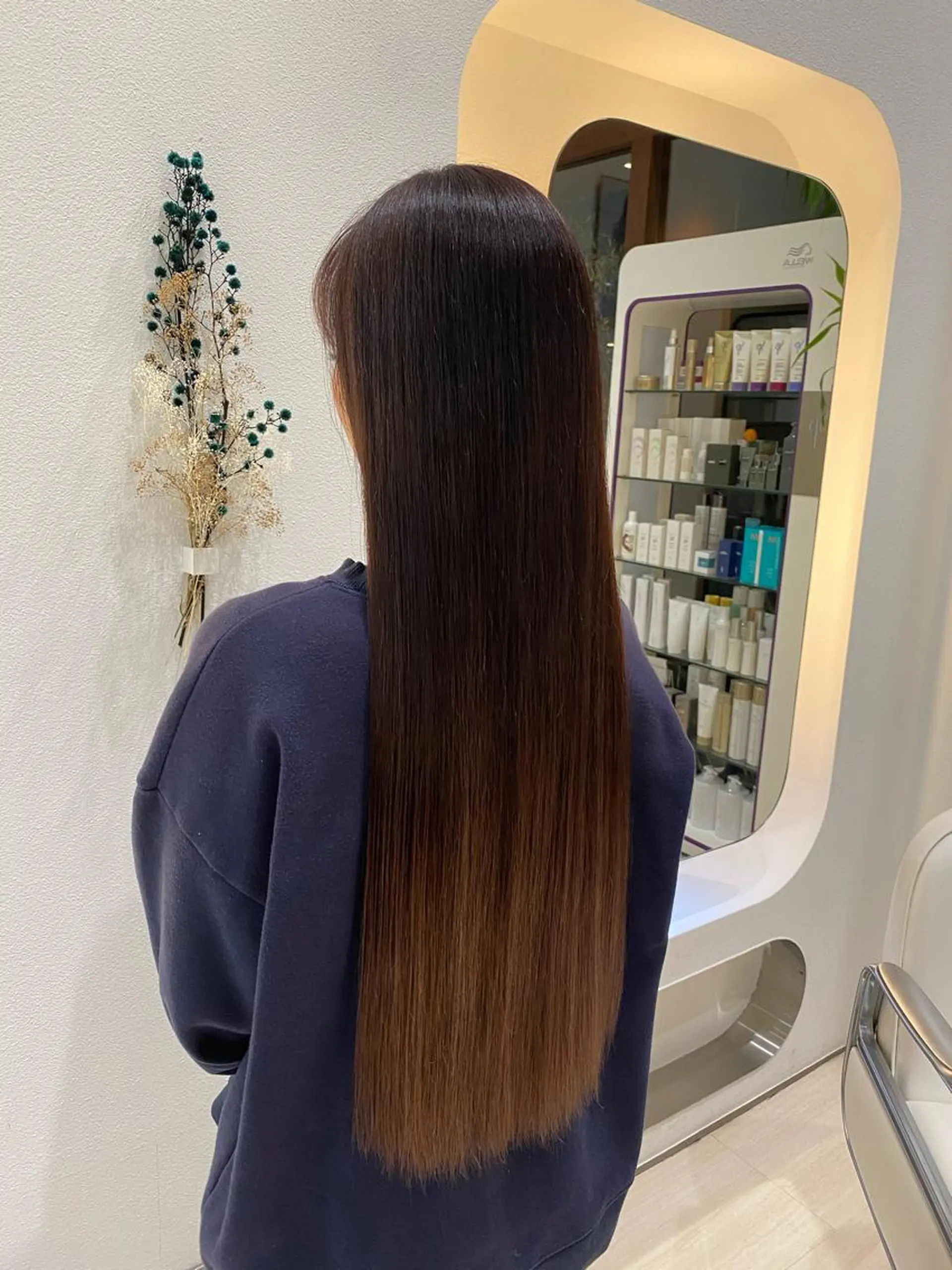 ロング カラー ヘアカラー 河原町/艶髪/西田 晴香のその他イメージ