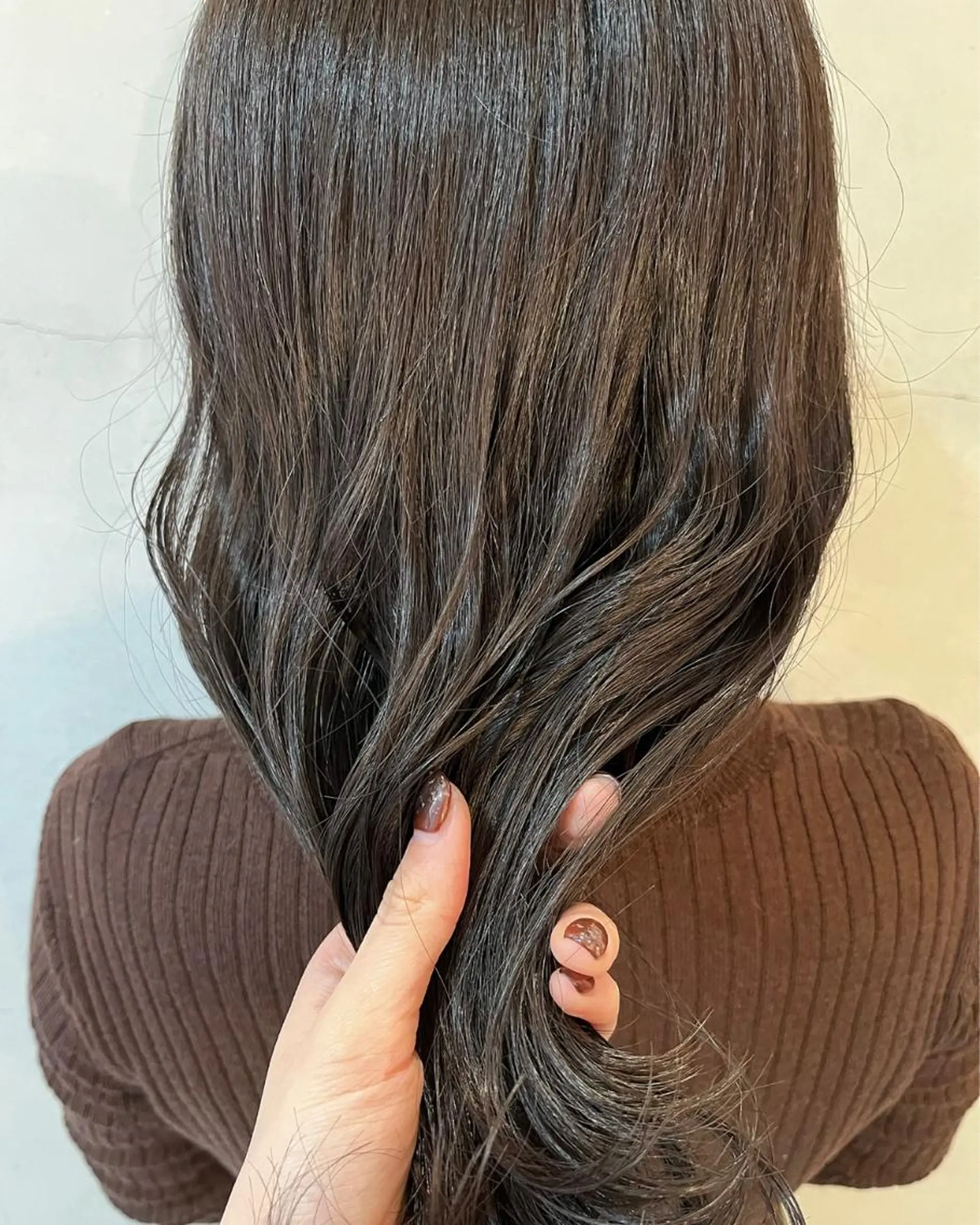 セミロング カラー 仲村 夏希のヘアスタイル