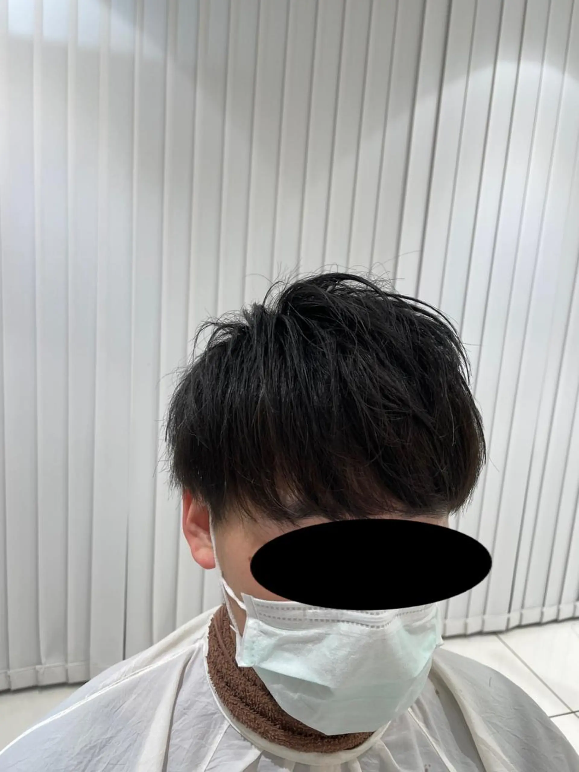 メンズ マッシュ 刈り上げ 🔹メンズ縮毛矯正 川島爽楽🔹のヘアスタイル