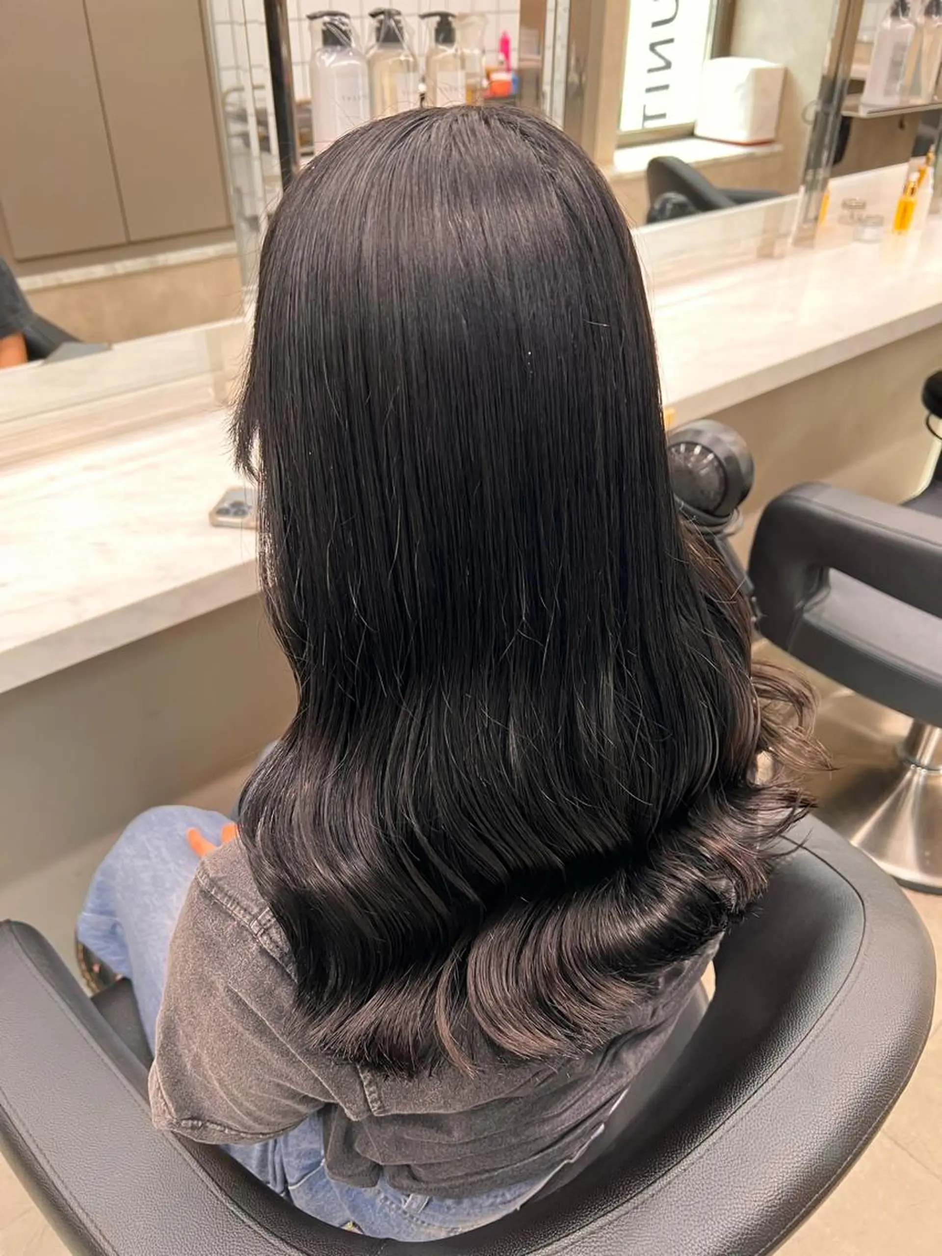 ミディアム 💖札幌カラー 指名No.1💖玲奈のヘアスタイル