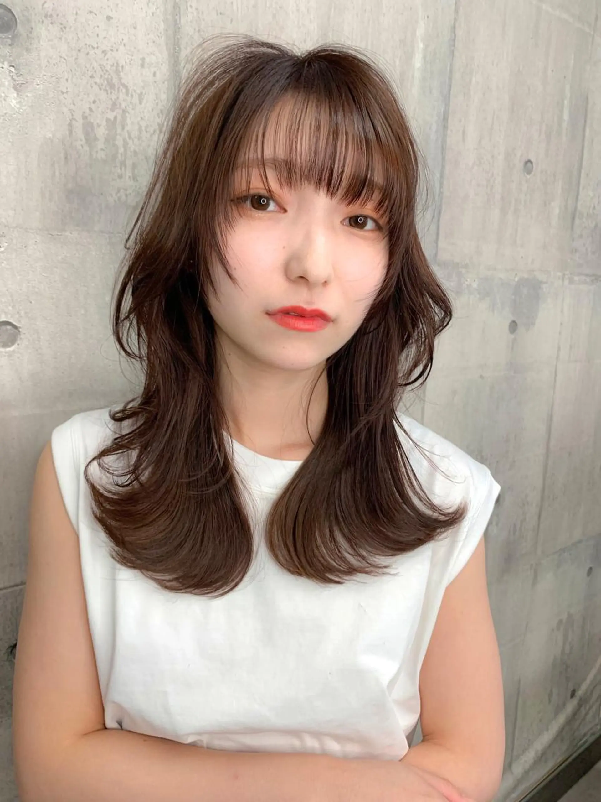 ロング カラー レイヤーカット ✨上品レディーなヘア スタイルへ✨髙木諒也のヘアスタイル