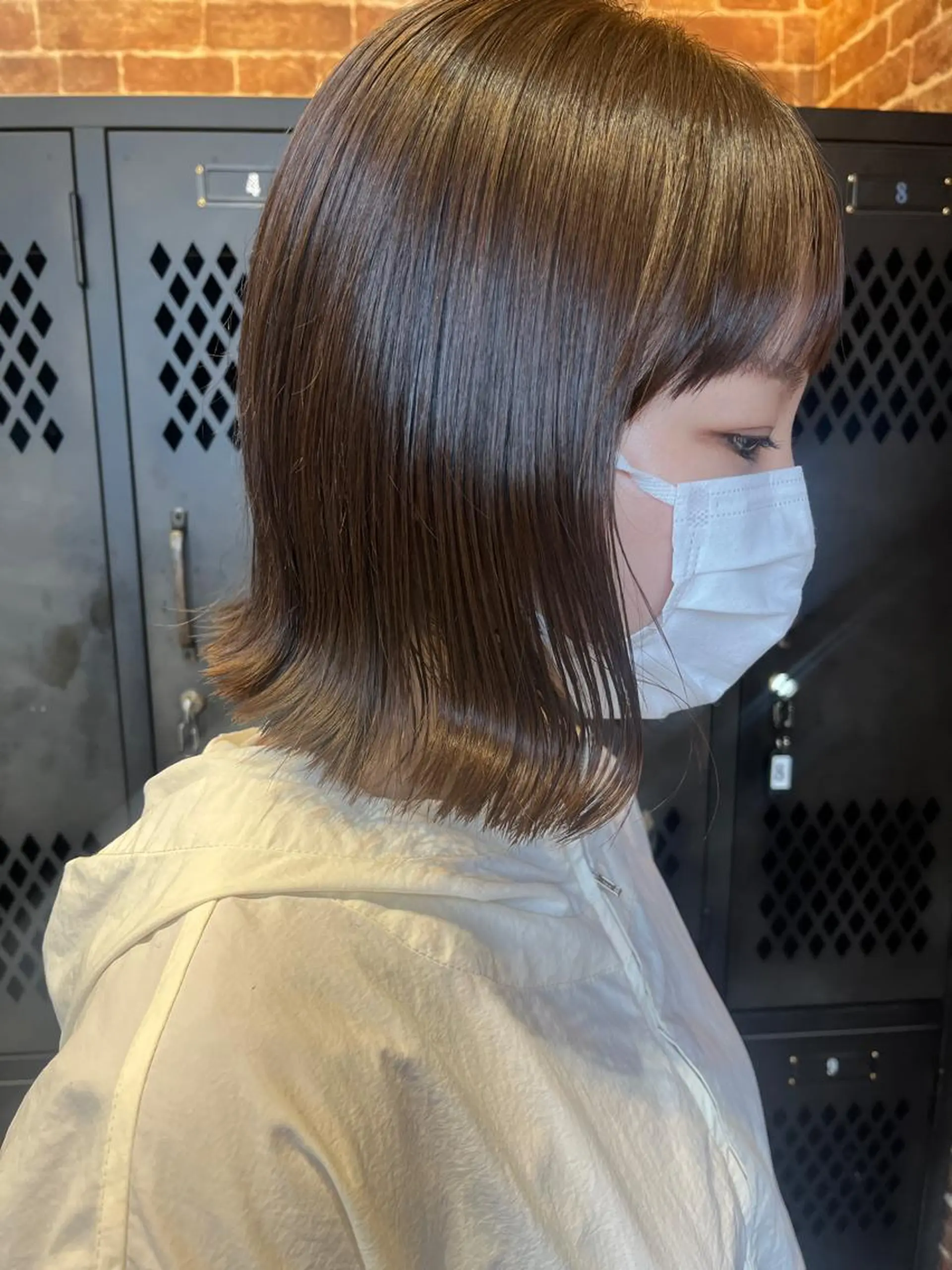 ミディアム カラー パーマ ヘアアレンジ メンズ キッズ ネイル マツエク・マツパ アイブロウ メンズブリーチ メンズハイライト メンズインナーカラー メンズ韓国風 ブリーチ 久木原 ゆりのヘアスタイル