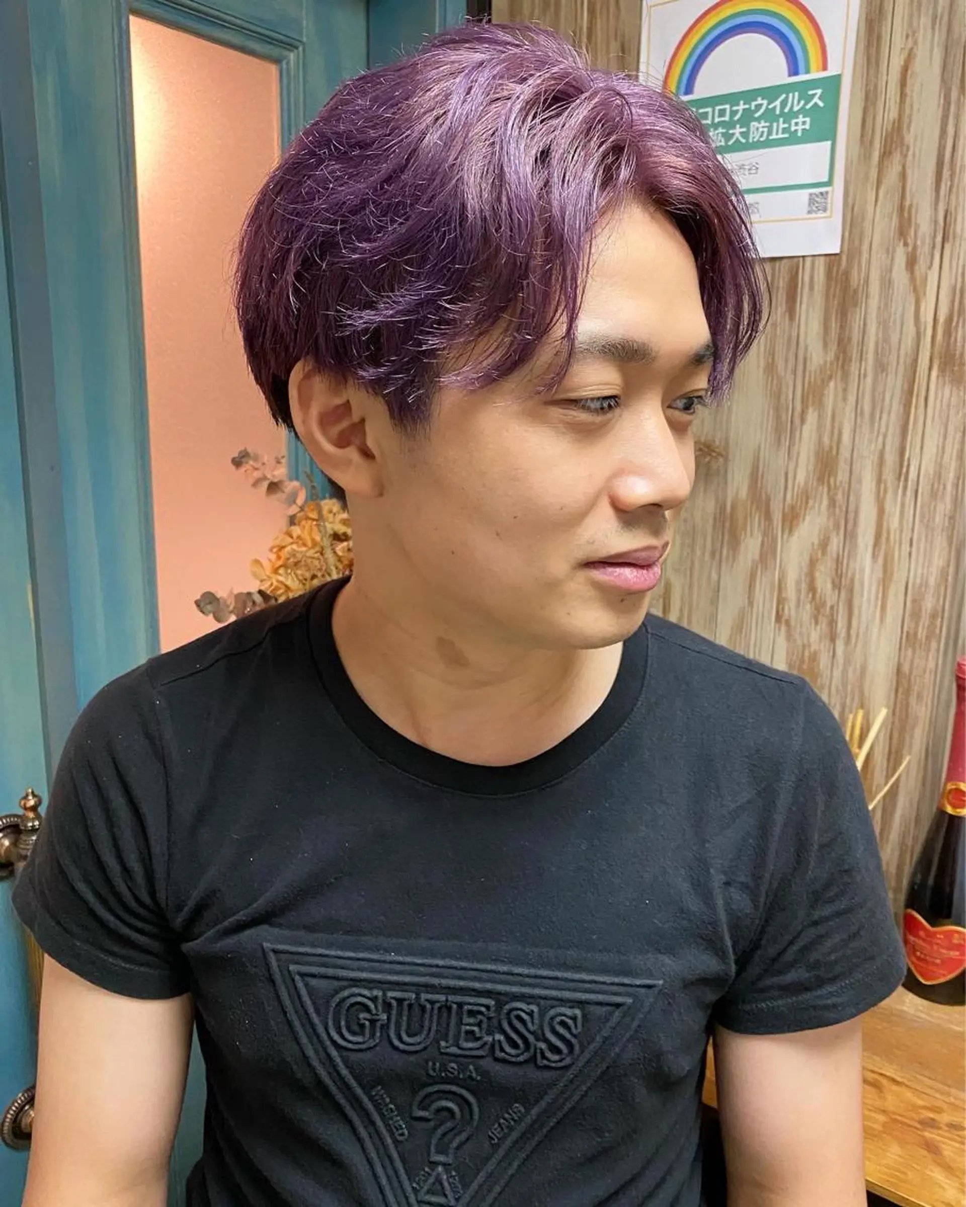 ショート カラー ヘアアレンジ メンズ 【池袋/スパイキー ショート】ⓝⓘⓜⓤのヘアスタイル