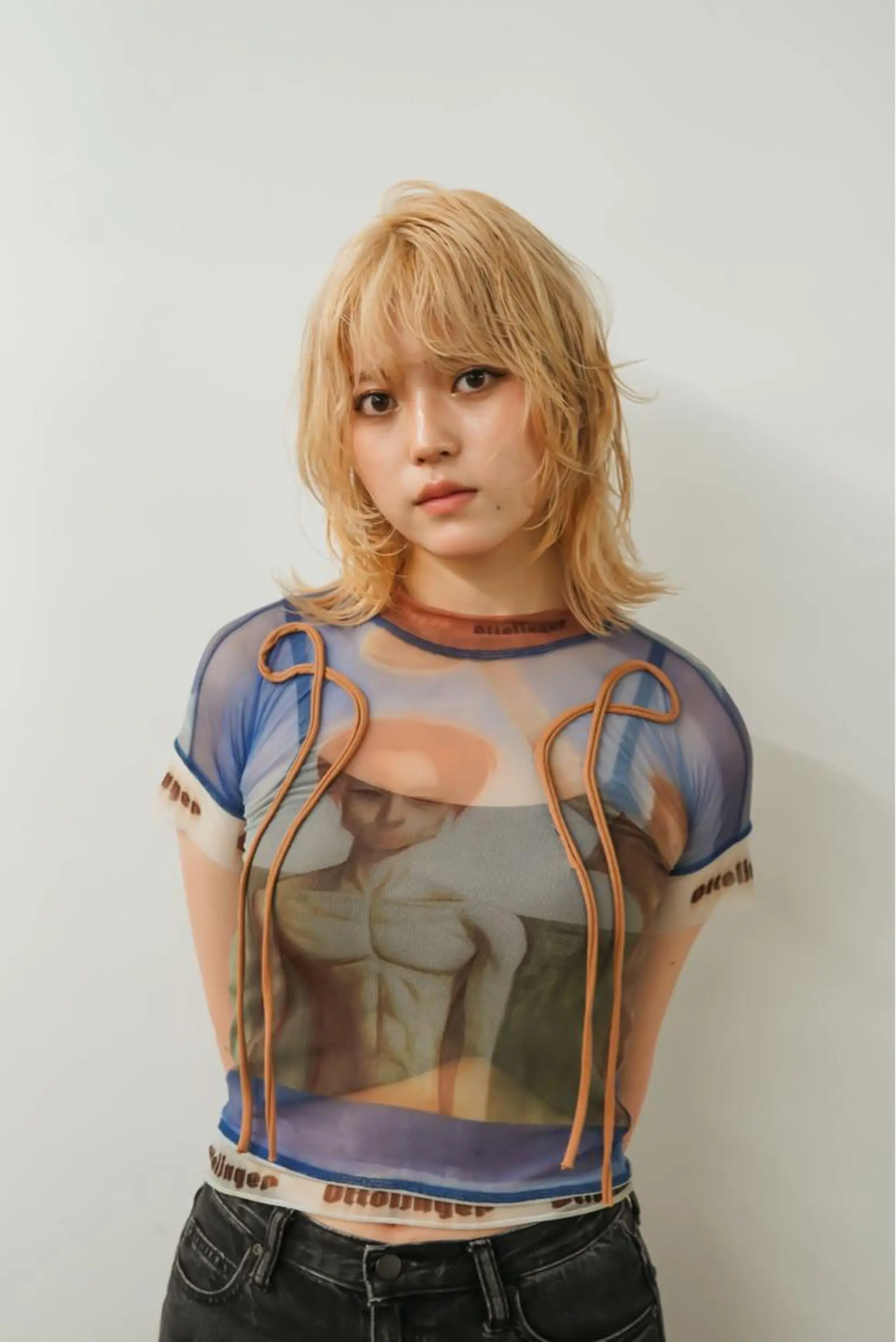 ミディアム カラー カット ヘアカラー トリートメント 関 京磨のヘアスタイル