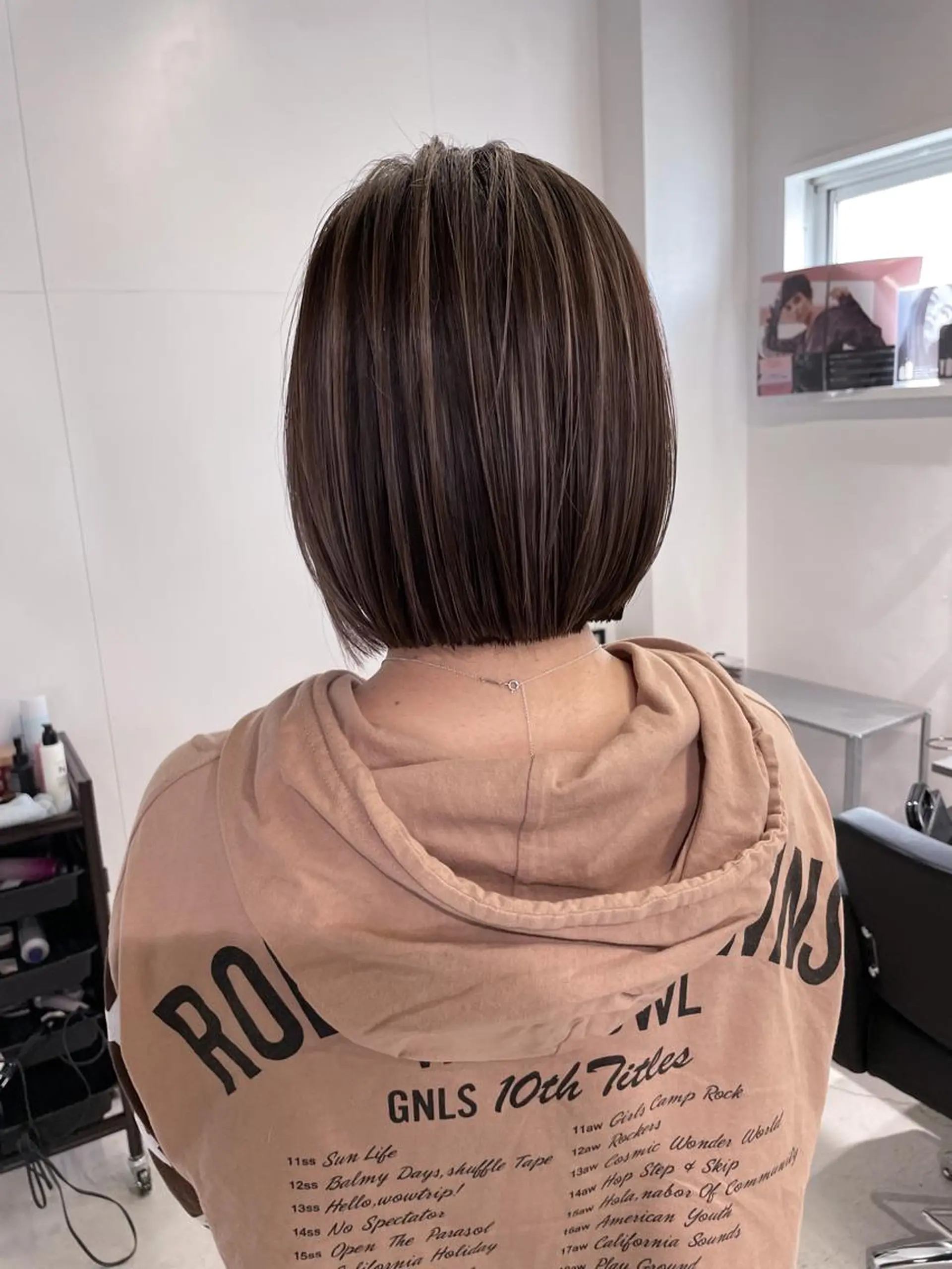 ミディアム 椙本健太 シールエクステのヘアスタイル