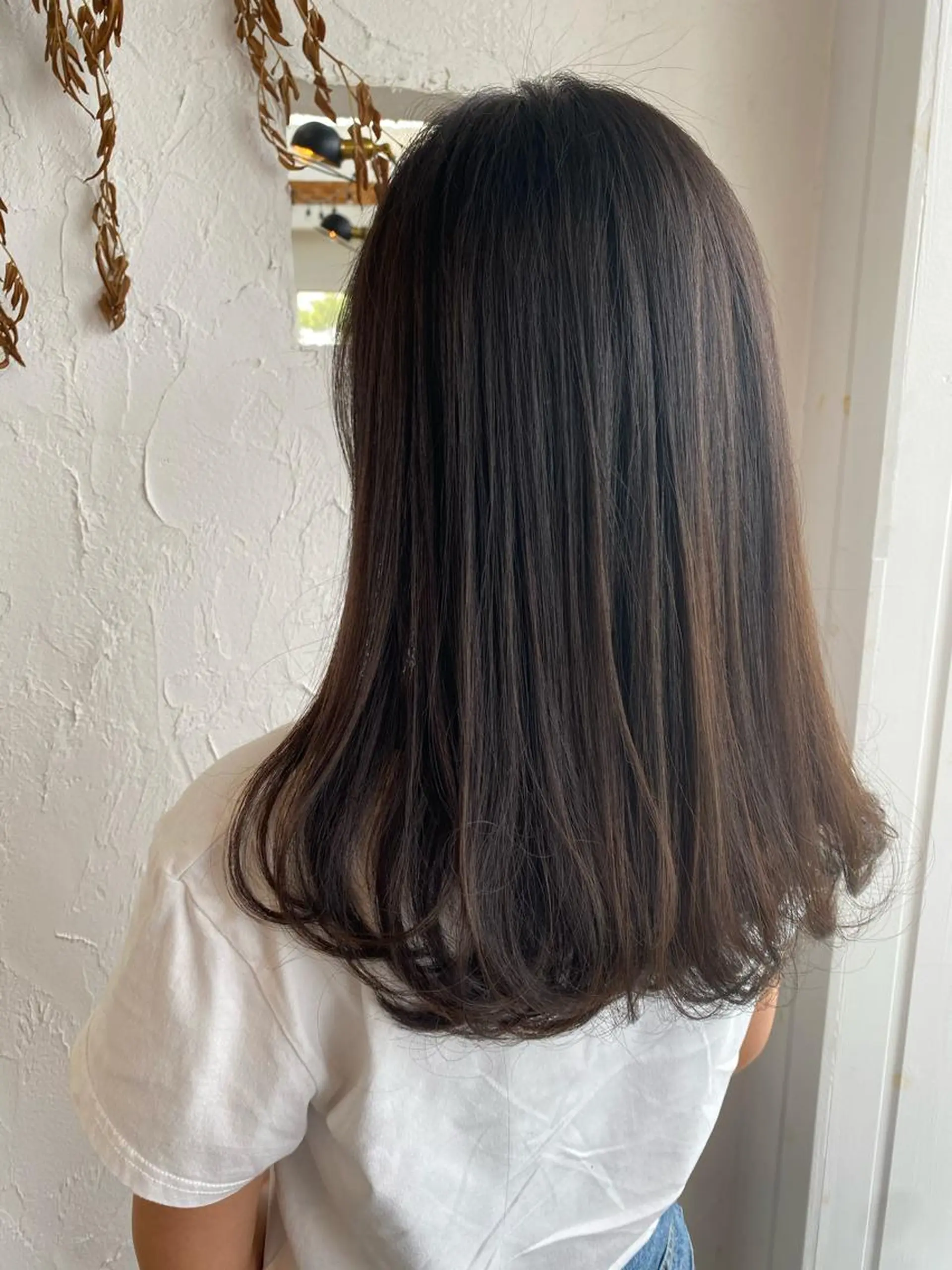 セミロング カラー パーマ ヘアアレンジ メンズ キッズ 豊橋美容院 ソンリエのヘアスタイル