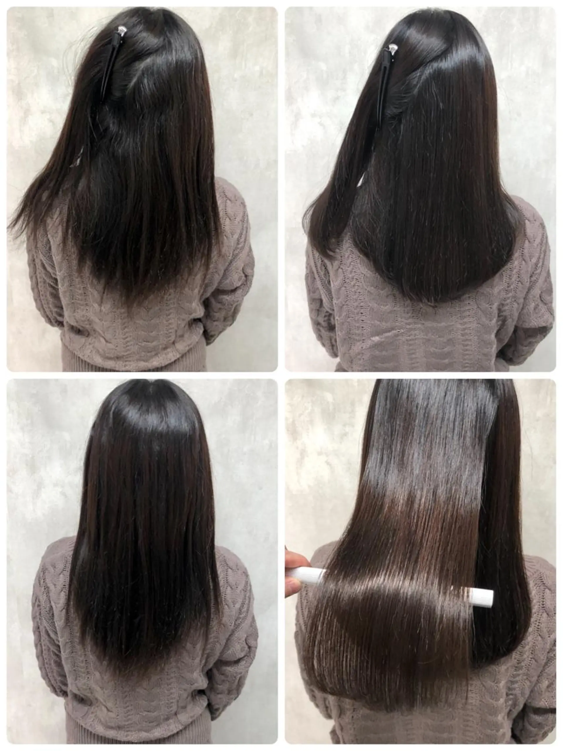 セミロング カット 縮毛矯正 トリートメント ✨憧れの髪質作り✨ 😊谷口にお任せ😊のヘアスタイル