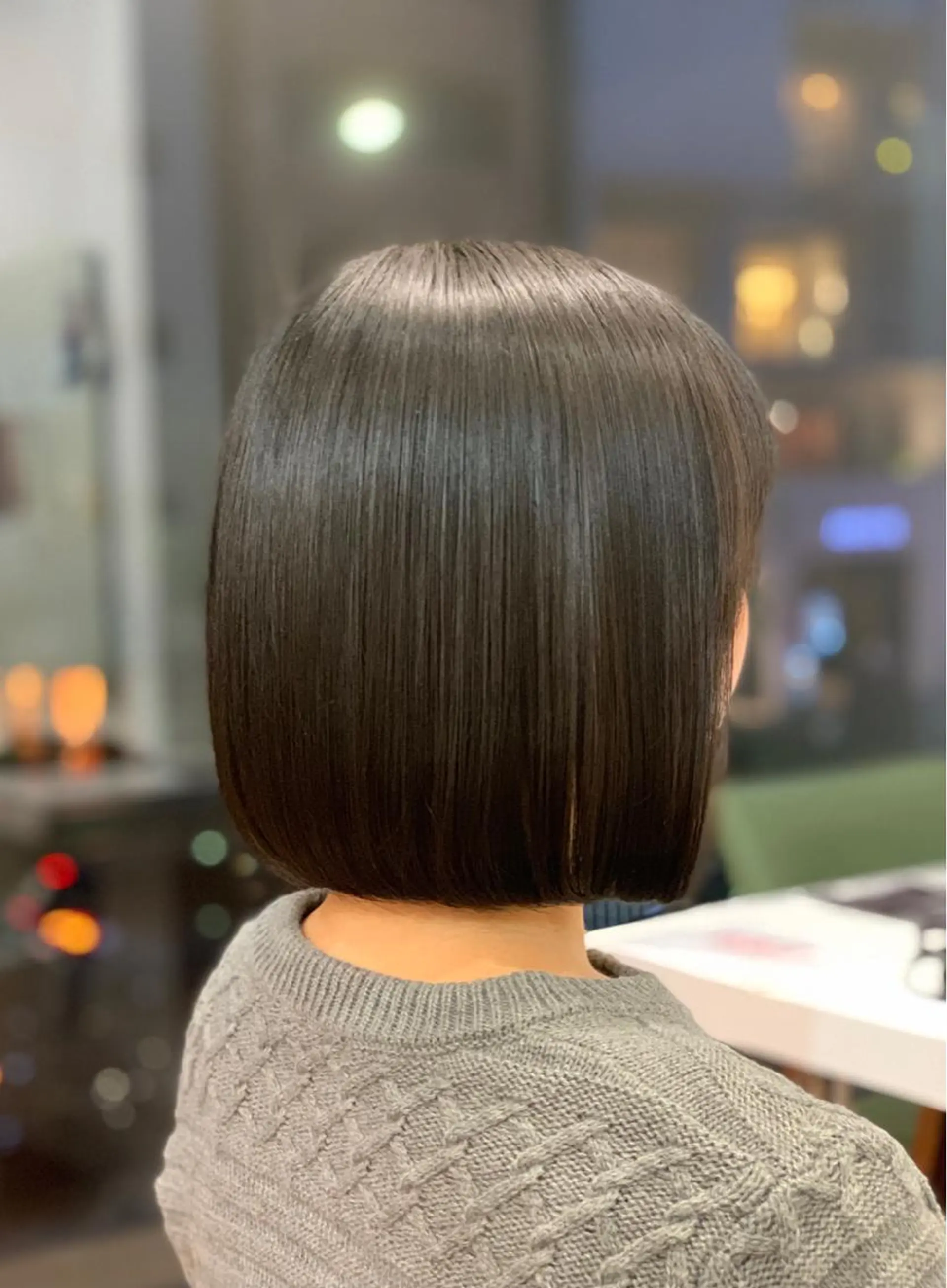 ミディアム ボブ 髪質改善/縮毛矯正 鈴木裕介のヘアスタイル