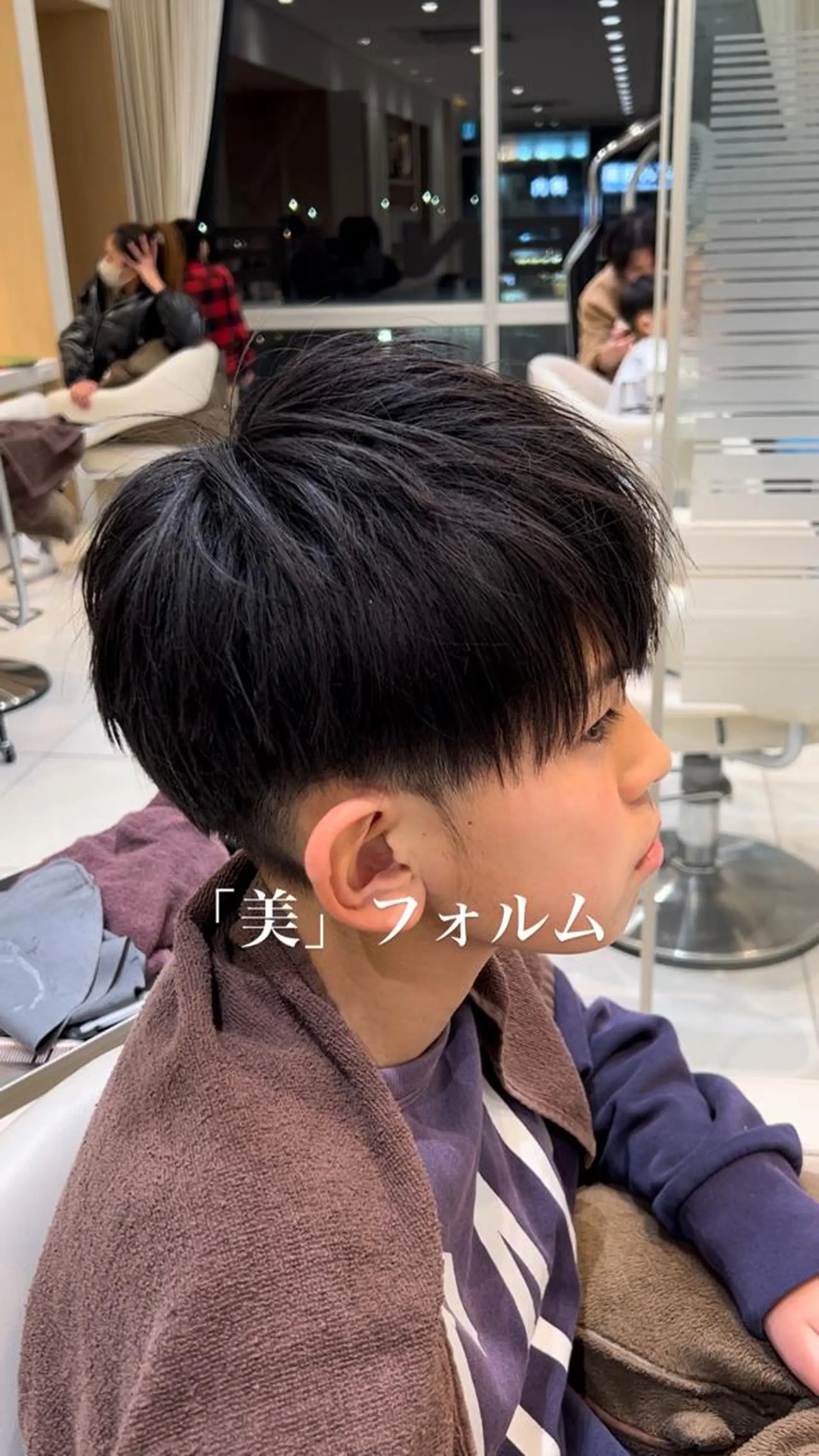 ショート メンズ キッズ マッシュ メンズ/韓国レイヤー /縮毛矯正/📍爽太のヘアスタイル