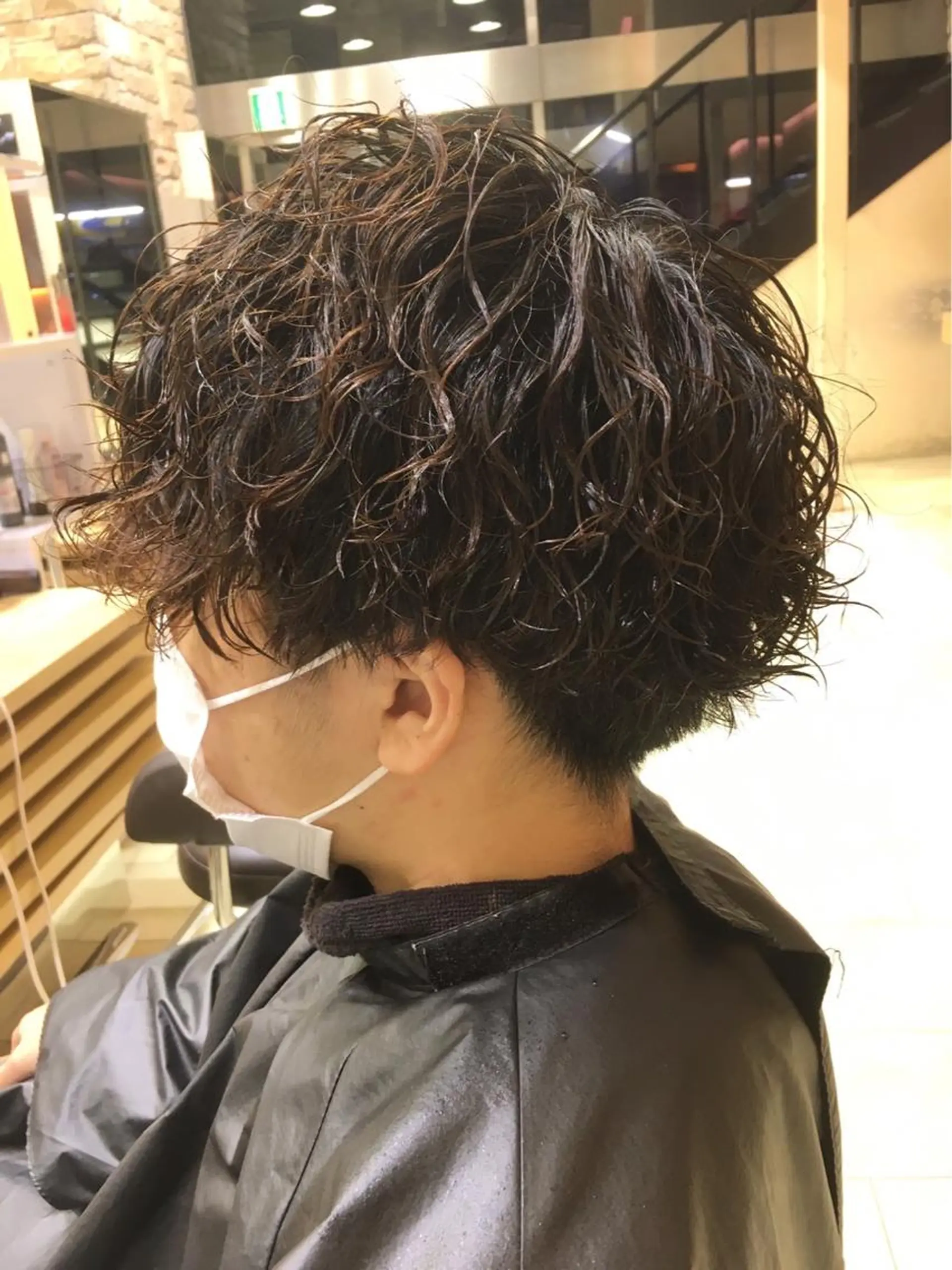 パーマ メンズ 韓国🩶Y2Kネイル 💫くれはのネイルデザイン