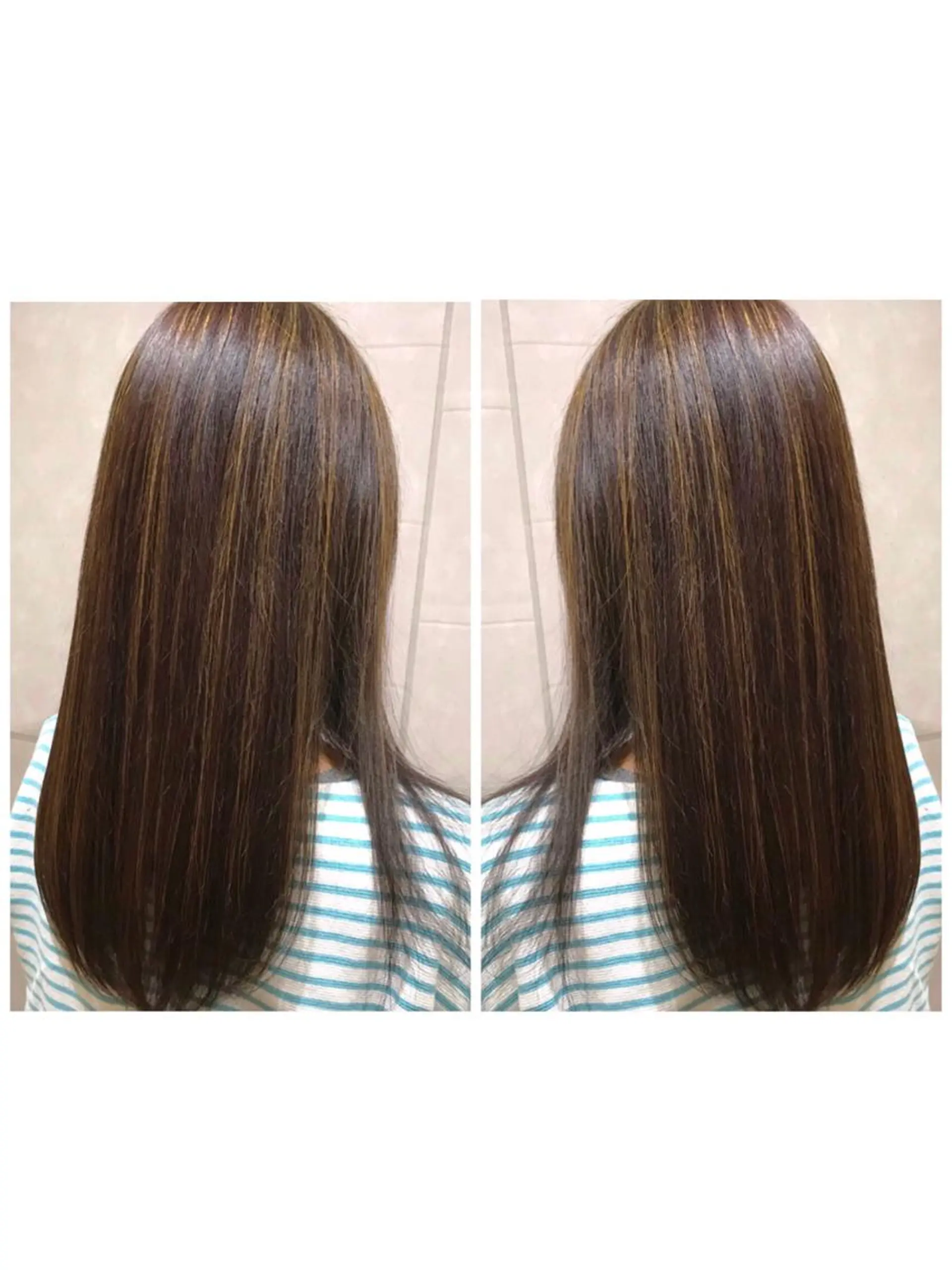 セミロング カラー ハイライトカラー ハイライト ブリーチ/髪質改善 🍊MASAKiのヘアスタイル