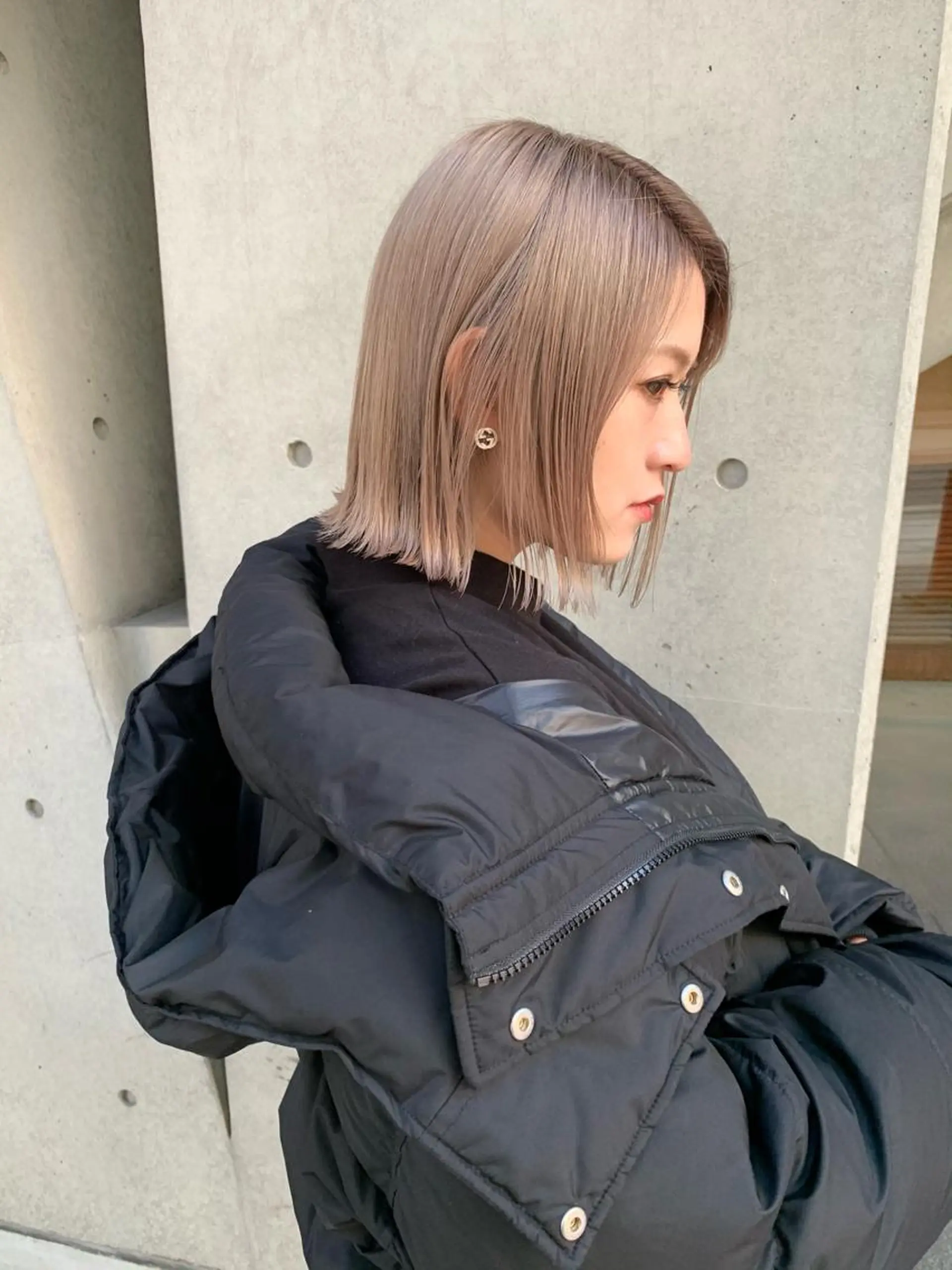 ショート ヘアカラー ace share salon 梅田所属・福山 晴香のヘアスタイル