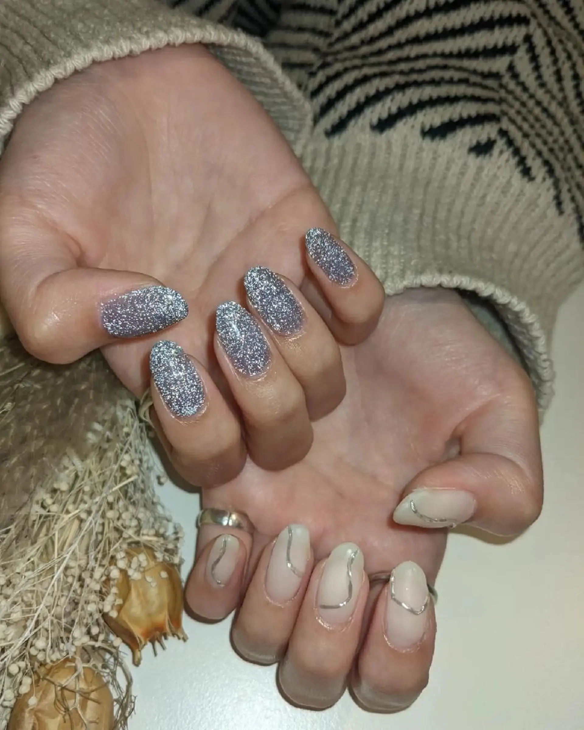 ネイル フラッシュネイル ハンドネイル Nailsalon Arumのネイルデザイン
