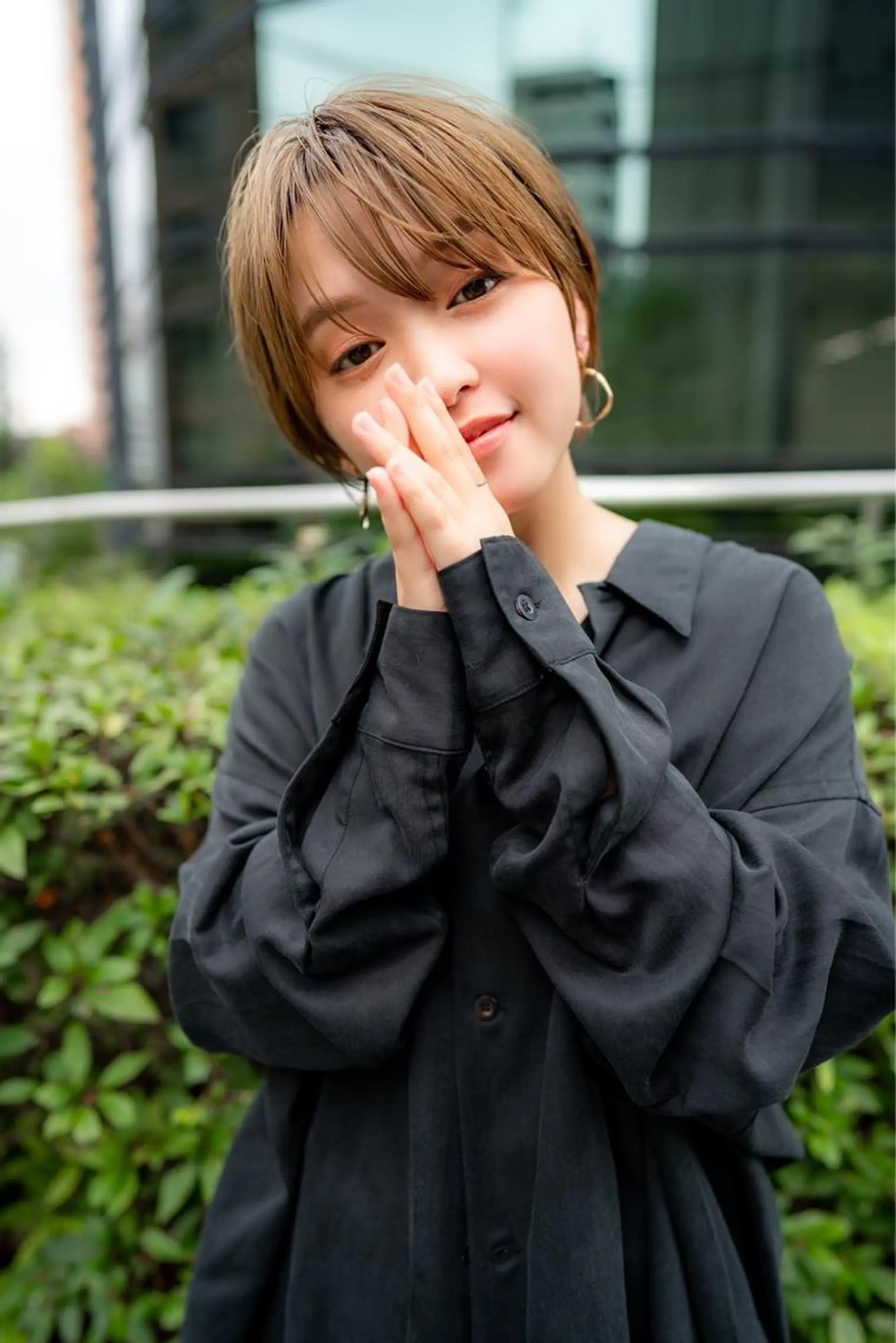 ショート カラー カット ヘアカラー トリートメント 🉐レイヤー/塩見 弘樹🉐渋谷のヘアスタイル