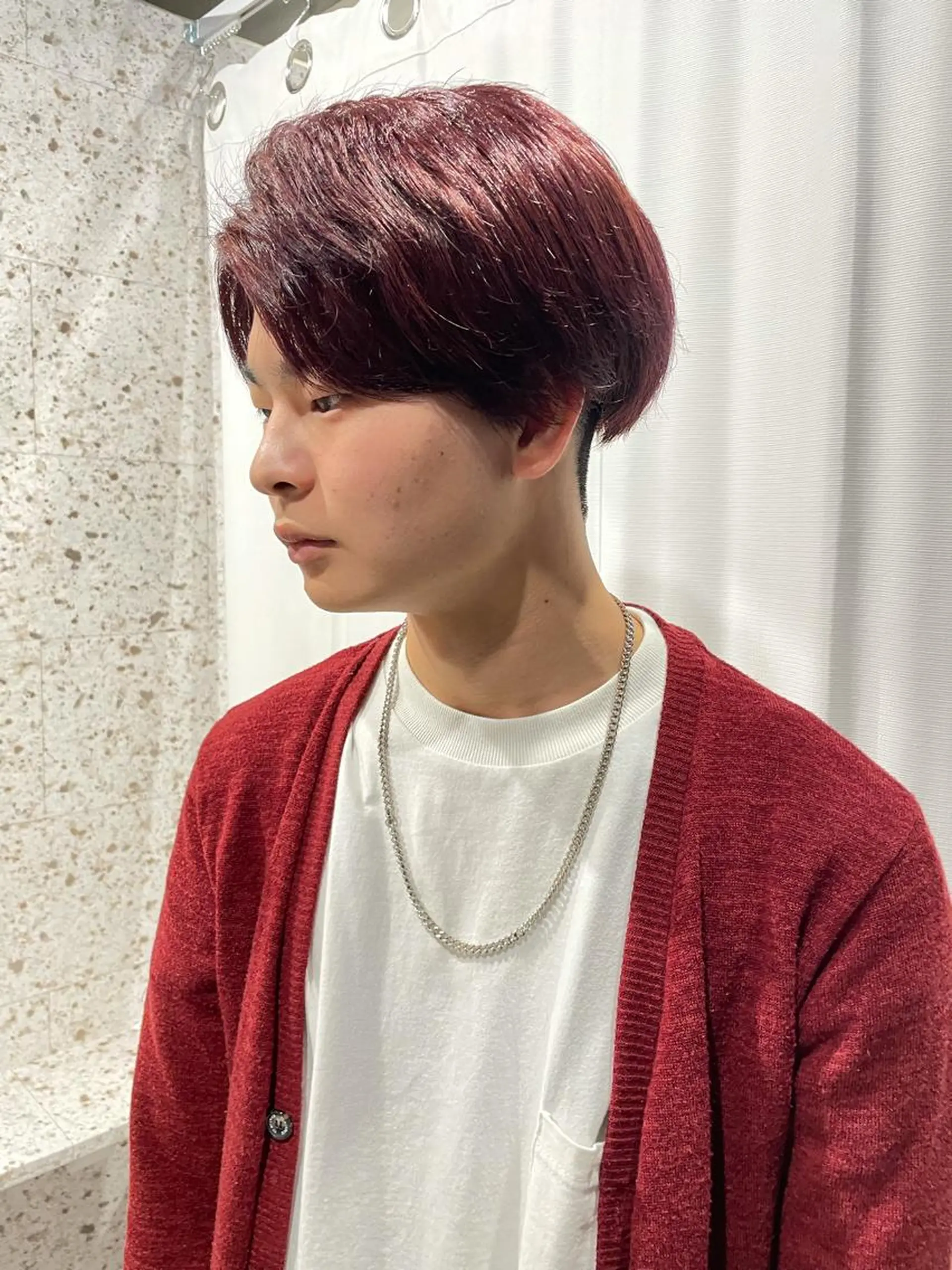 カラー メンズ SHOTO ハイトー ン/ブロンドカラーのヘアスタイル