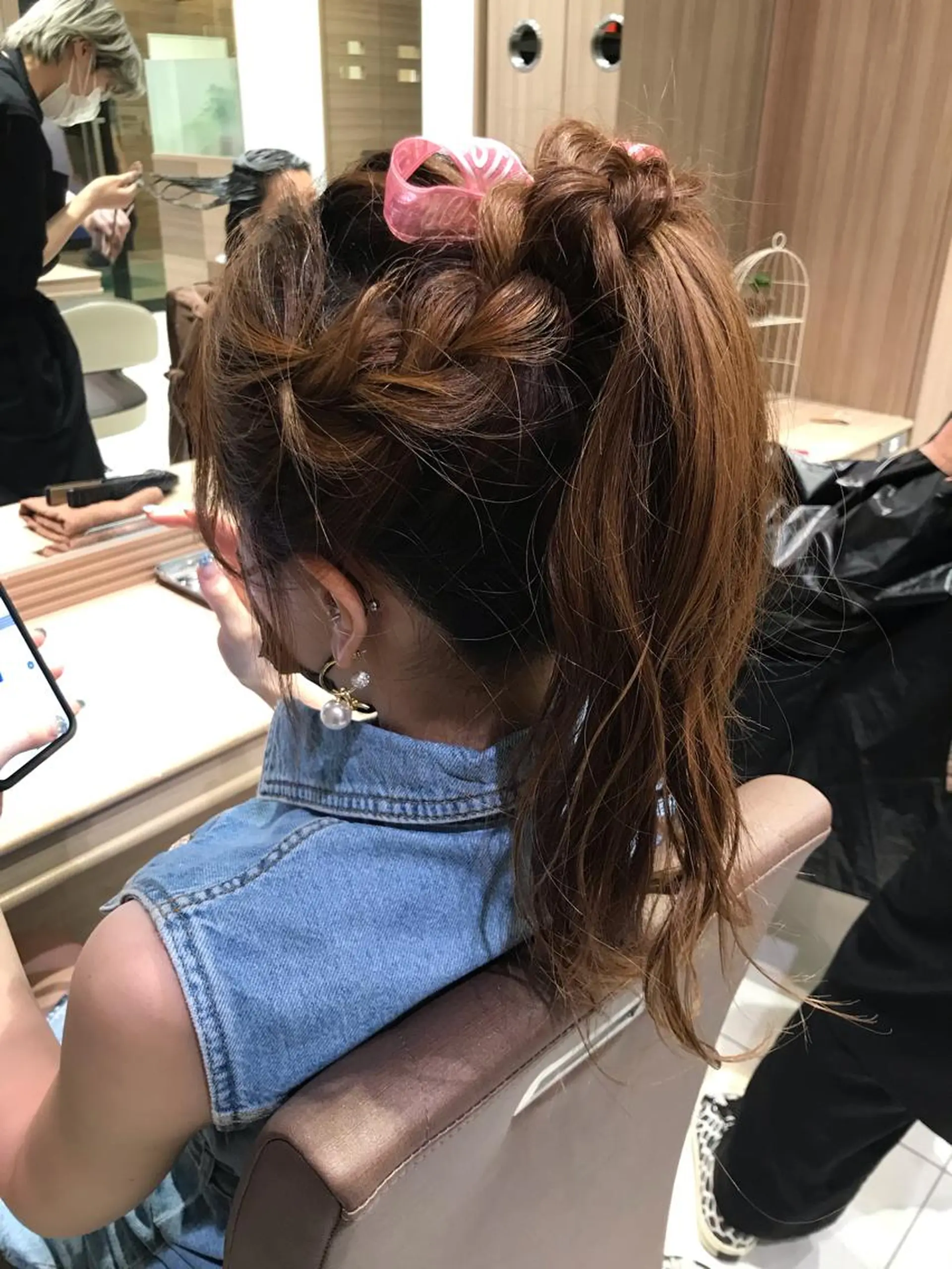 ロング ヘアアレンジ ヘアセット/メンズ パーマChihoのヘアスタイル