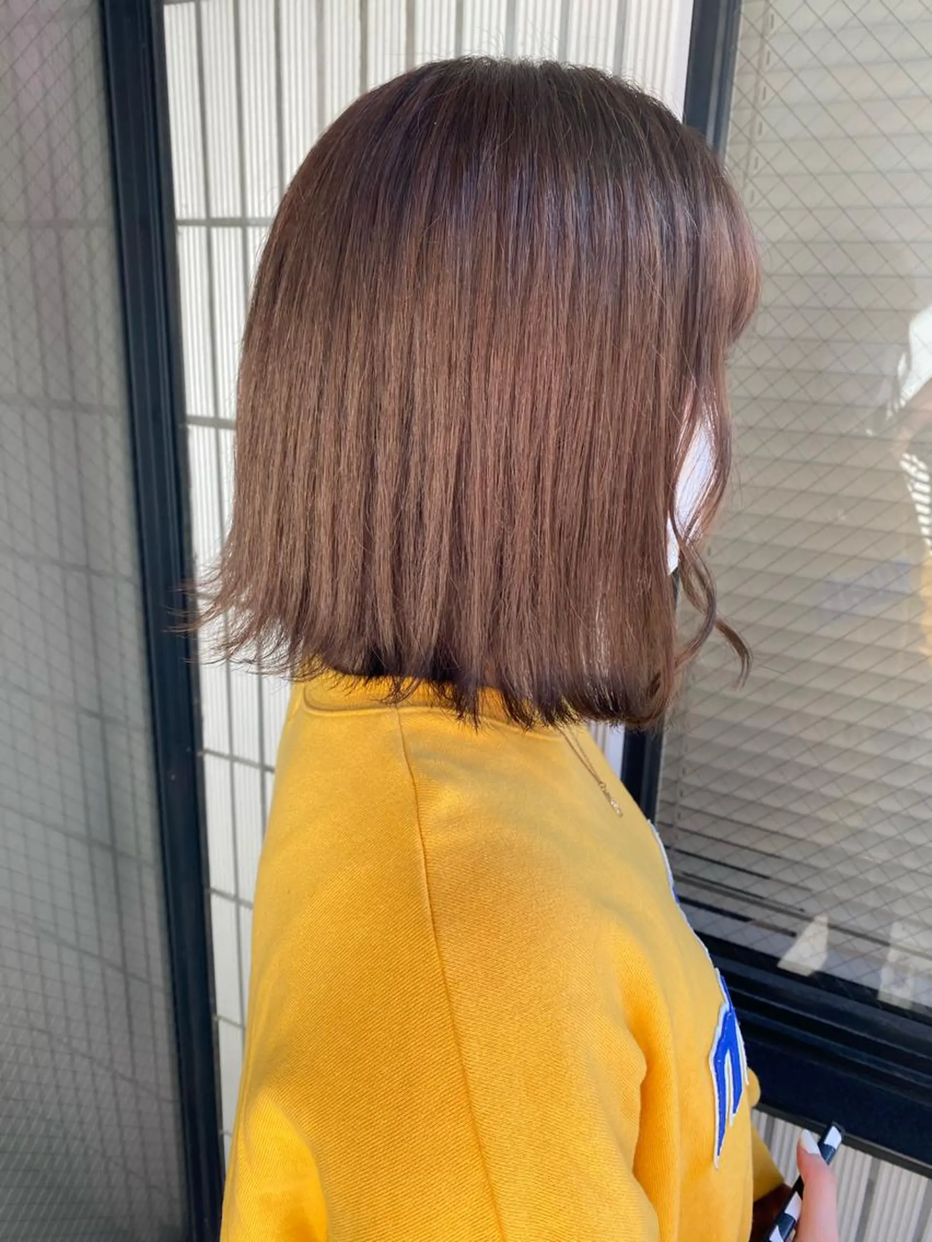 セミロング カラー ヘアアレンジ レイヤーダブルカラー KYON店長のヘアスタイル
