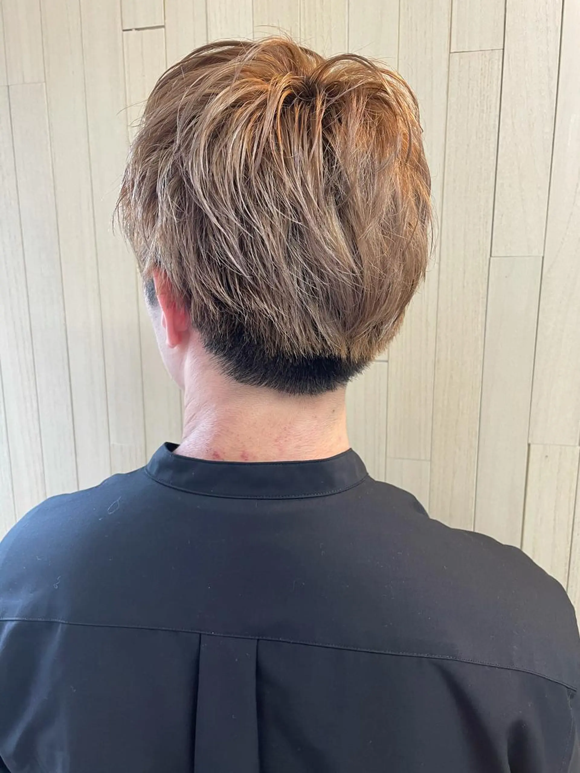 カラー メンズ ケアブリーチ /髪質 改善/古橋圭史郎のヘアスタイル