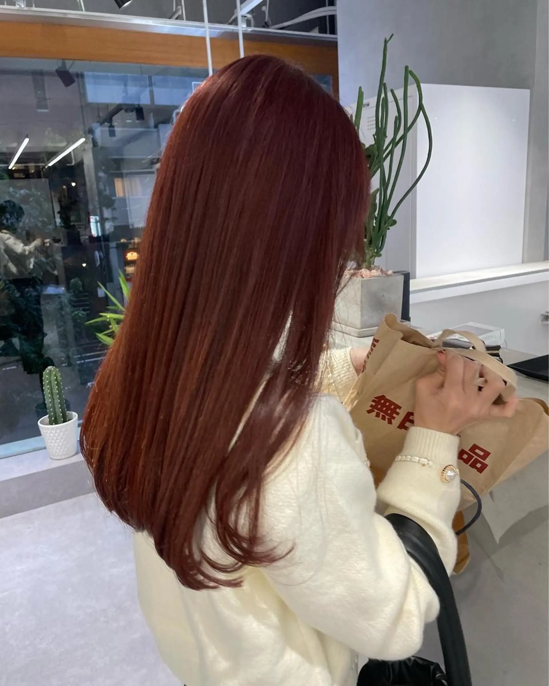 ロング 吉留愛加/ 似合わせ/心斎橋のヘアスタイル