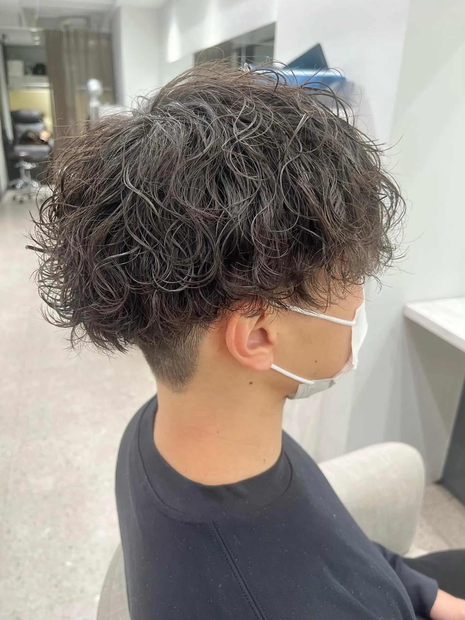 パーマ メンズ カット パーマ 🍐シャドウパーマ メンズ特化/守岡🍐のヘアスタイル