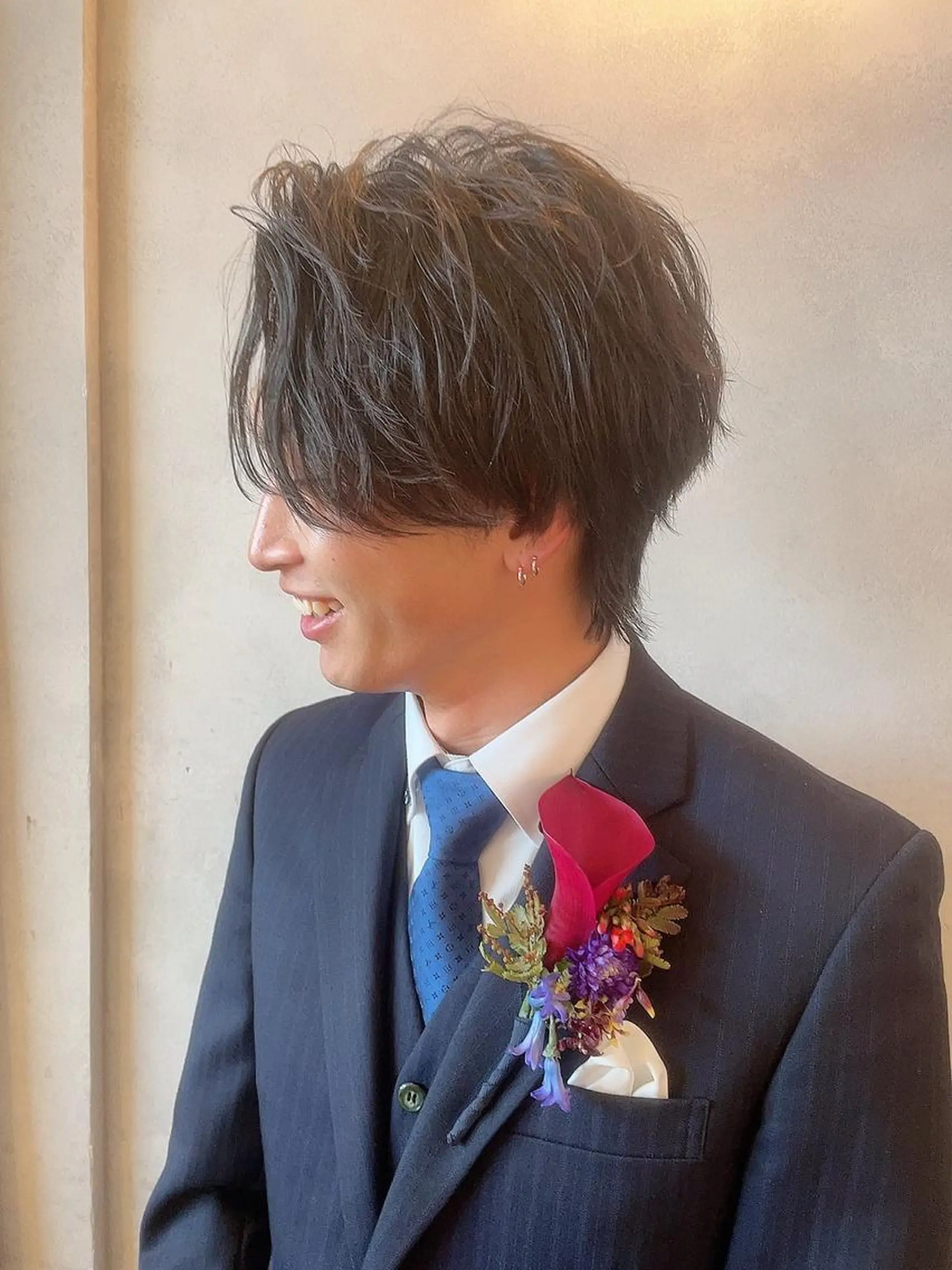 ミディアム カット Minami🩵 新宿のヘアスタイル