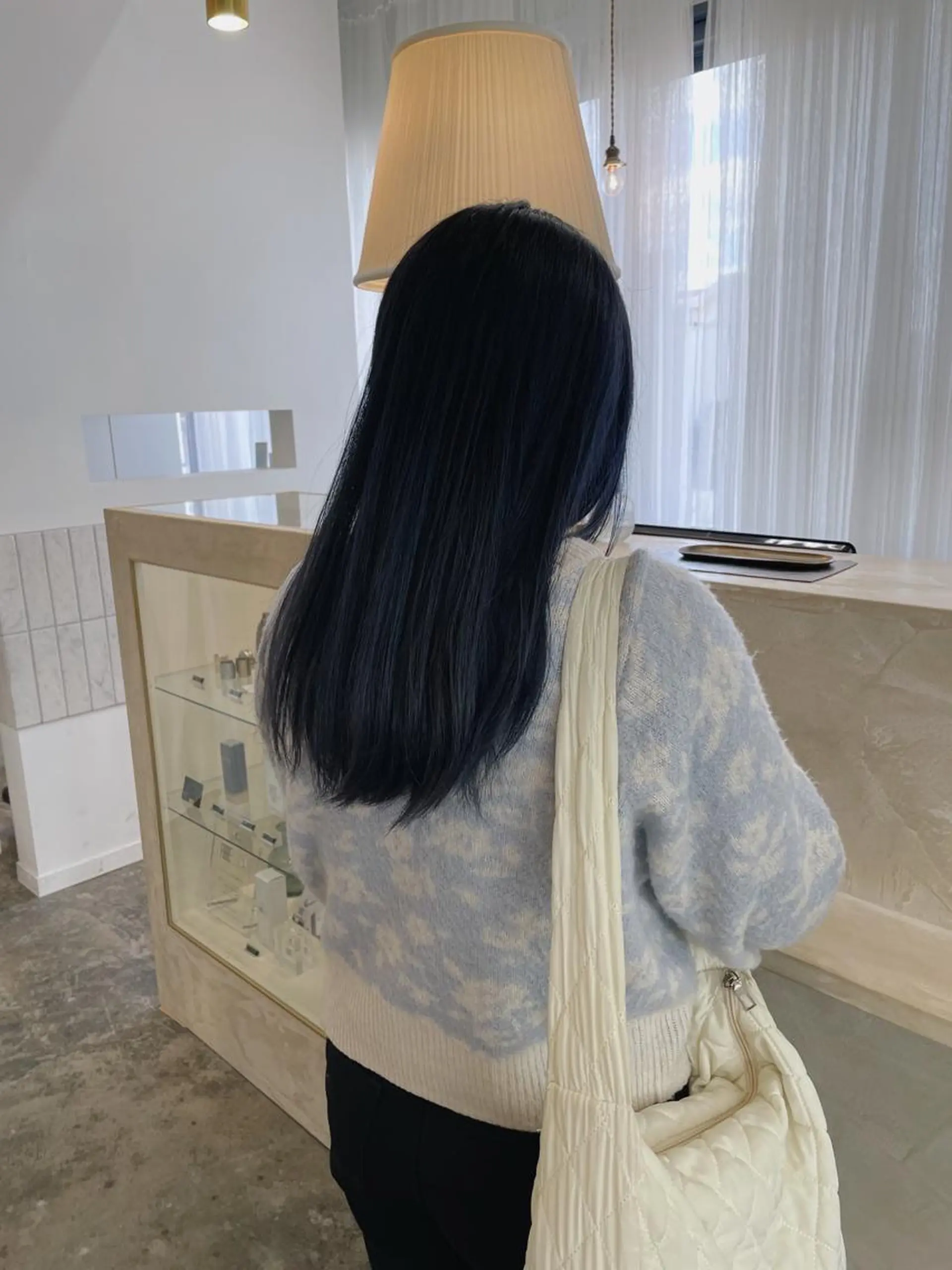 セミロング カラー スギヤマ ショウゴのヘアスタイル