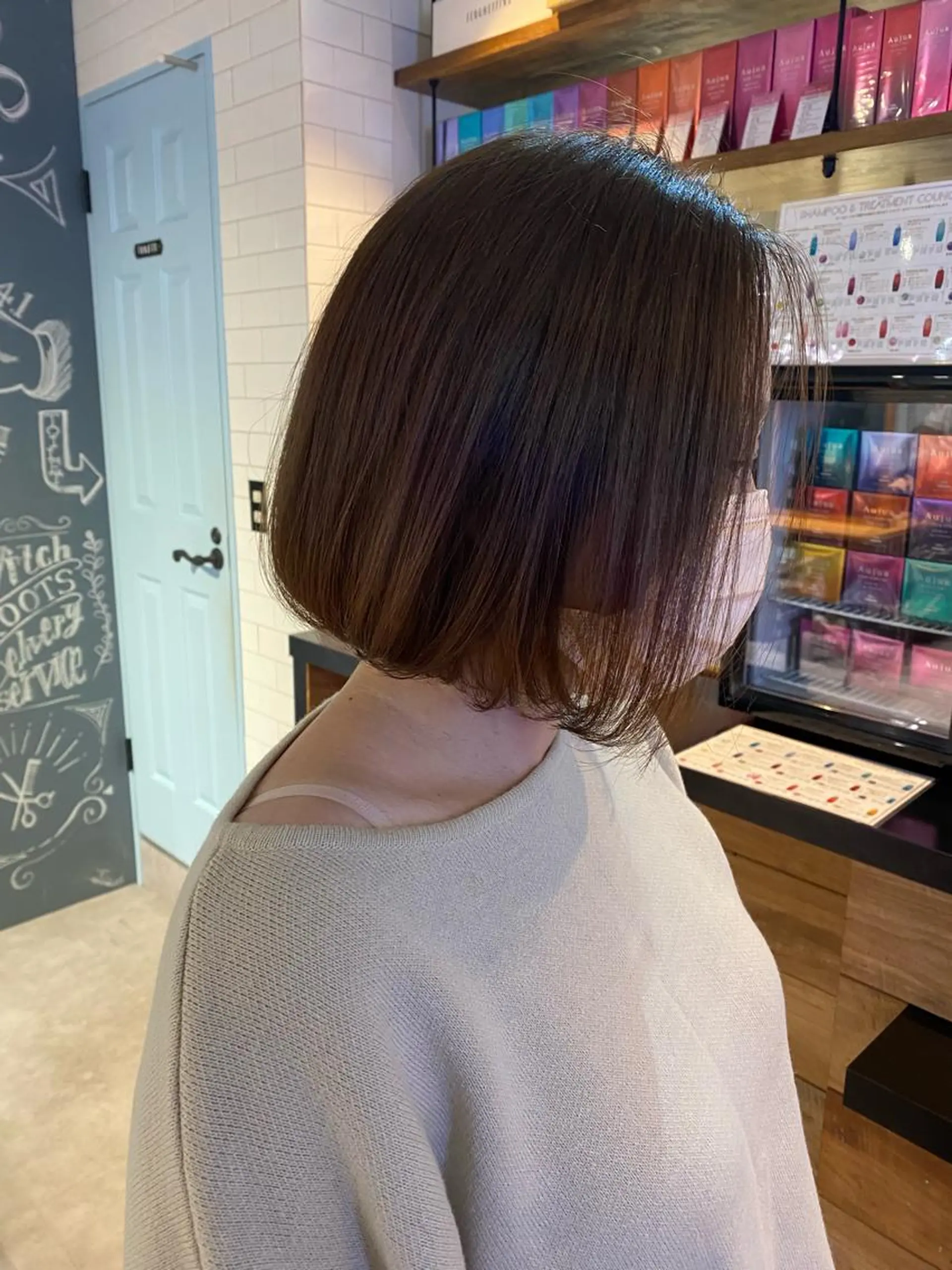 ミディアム GO TODAY SHAiRE SALON 原宿Stella店所属・𓍯柔らかhair 𓍯 yukinoのヘアスタイル