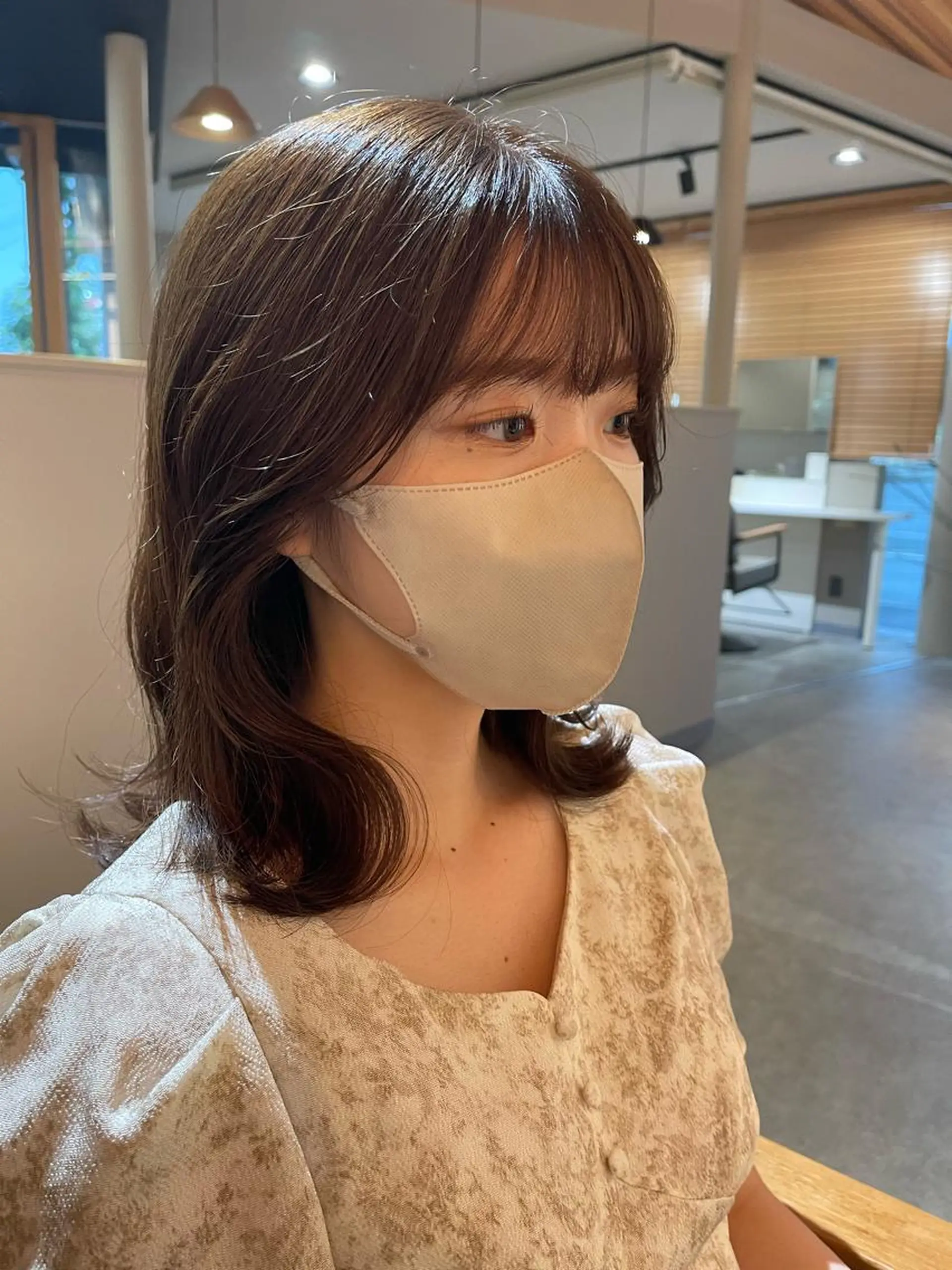 ミディアム 市村 香多のヘアスタイル