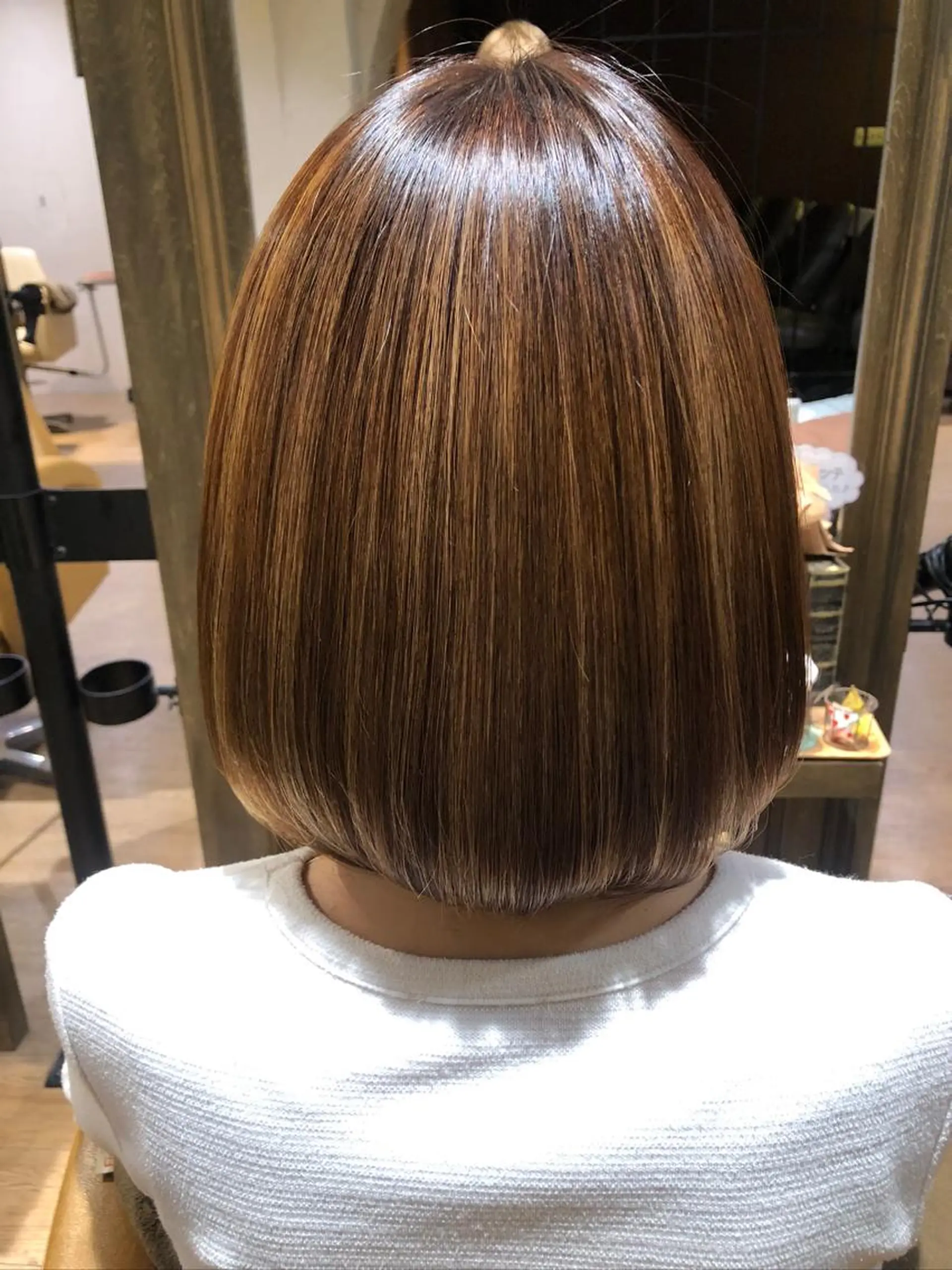 ショート カット ヘアカラー トリートメント cird所属・坂上 里果のヘアスタイル