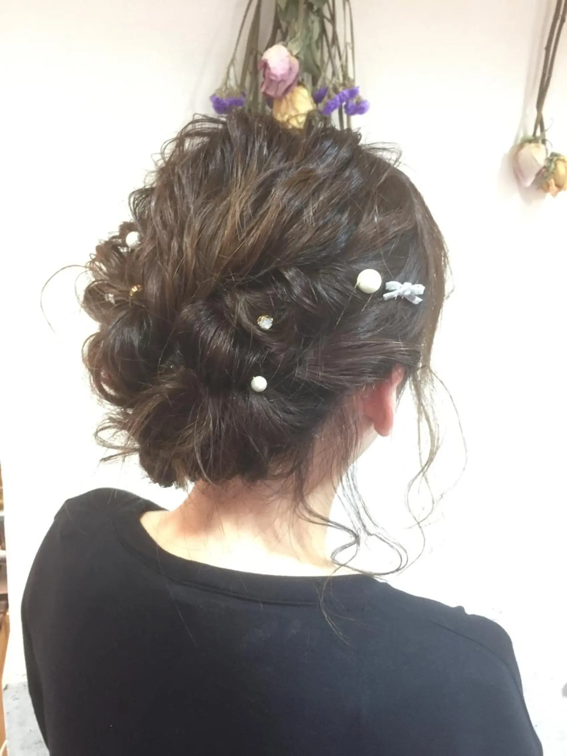 ロング カラー パーマ ヘアアレンジ 可愛いを作る神 ナオヒロのヘアスタイル