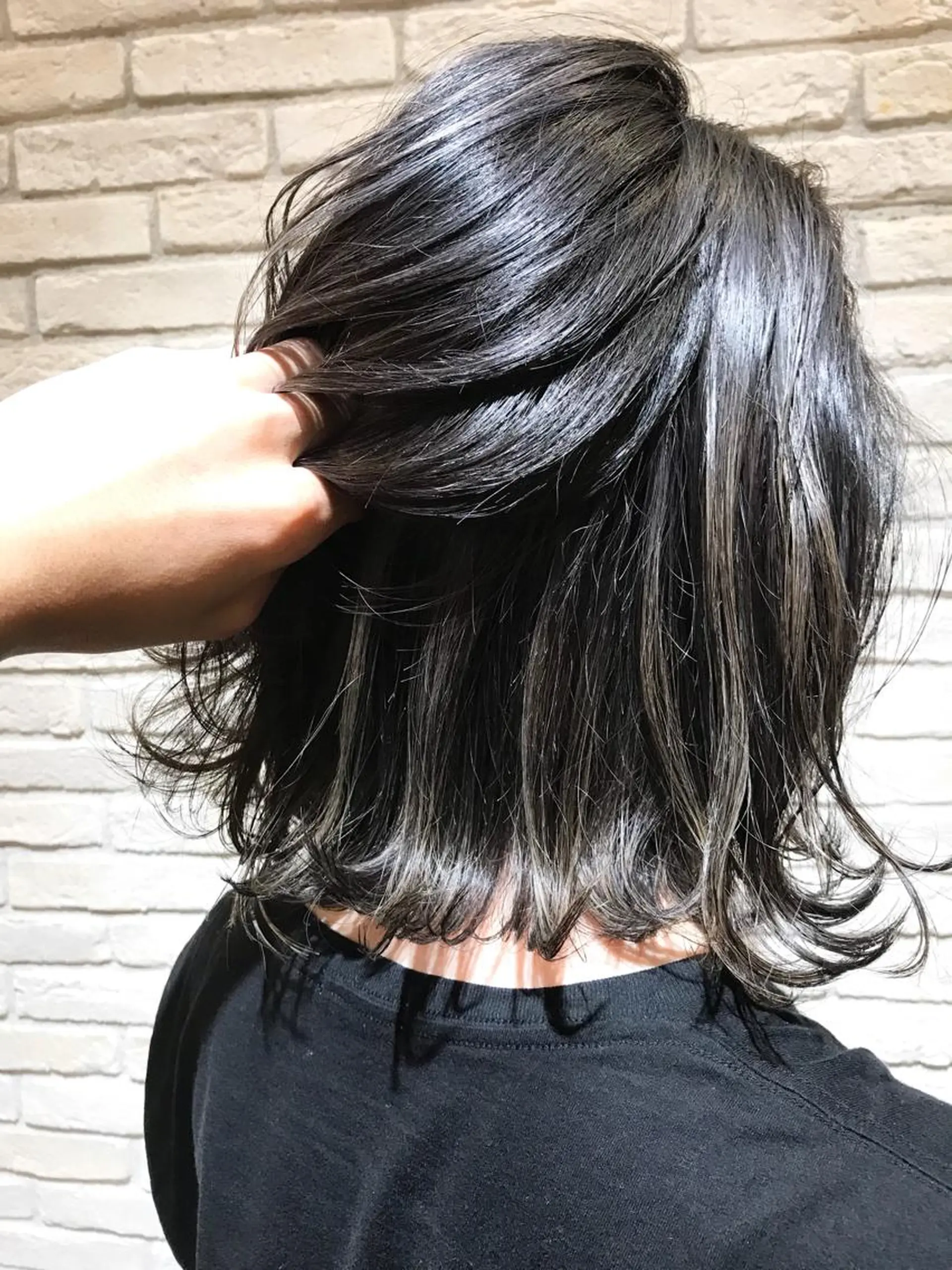 ショート カラー シールエクステ⭐️ オオミタクヤのヘアスタイル